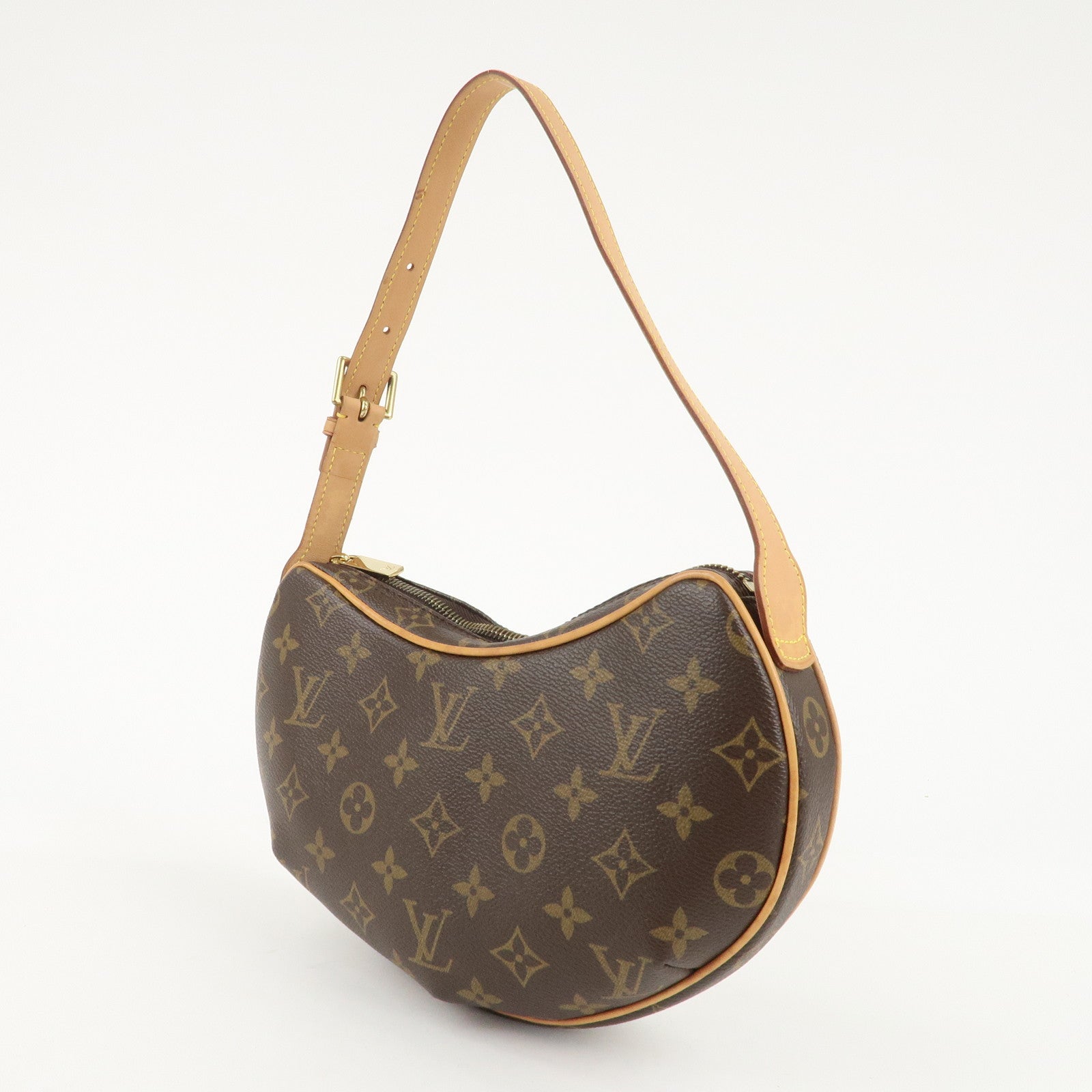Louis Vuitton Monogram Pochette Croissant Shoulder Bag M51510 Used