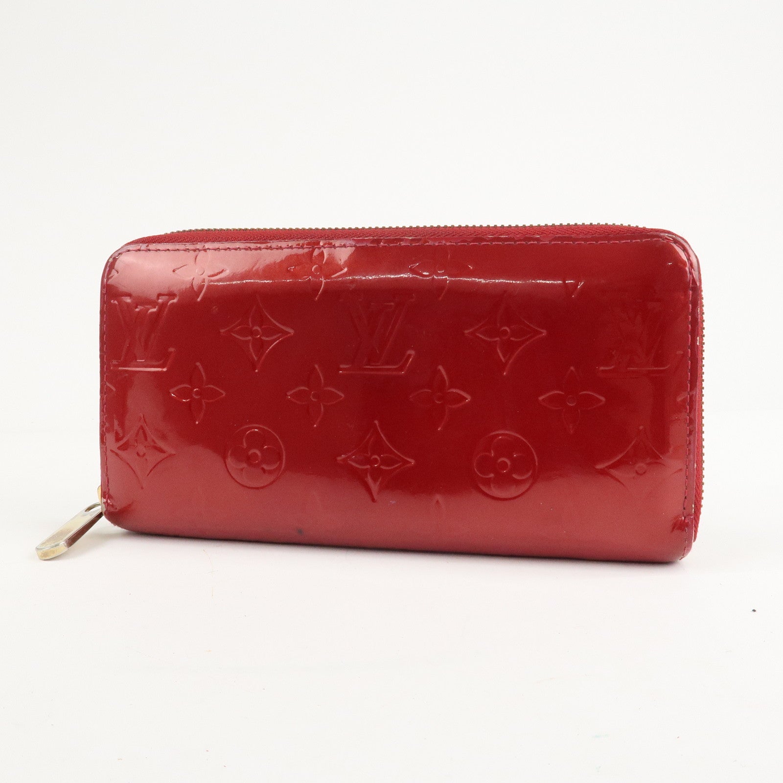 Louis Vuitton Set of 2 Monogram Vernis Wallet M91981 M91982 Used