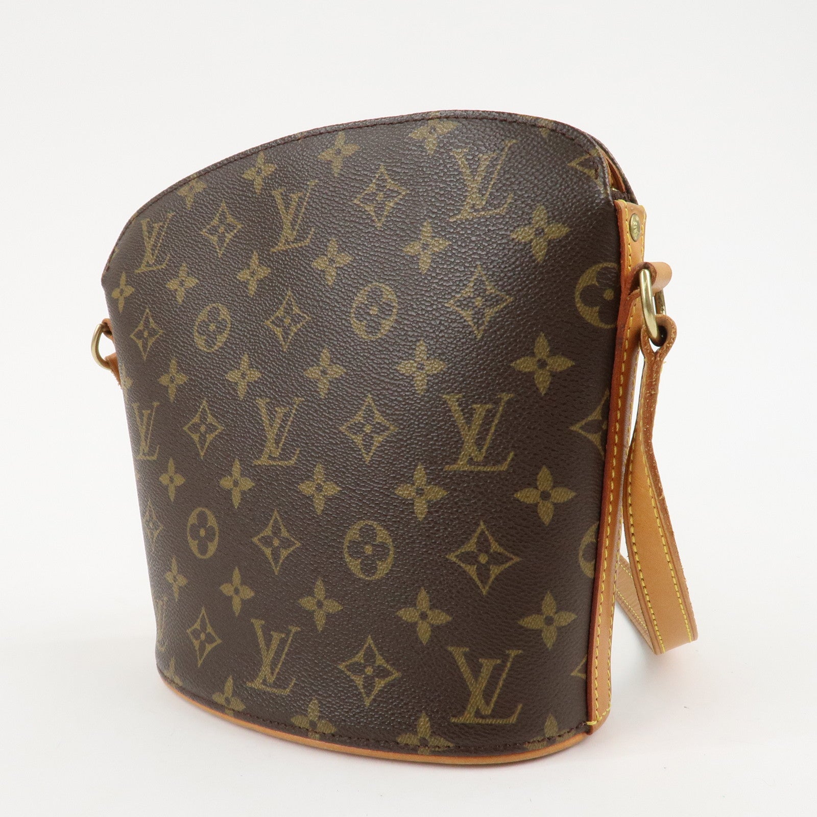 Louis Vuitton Monogram Drouot Cross Body Shoulder Bag M51290 Used