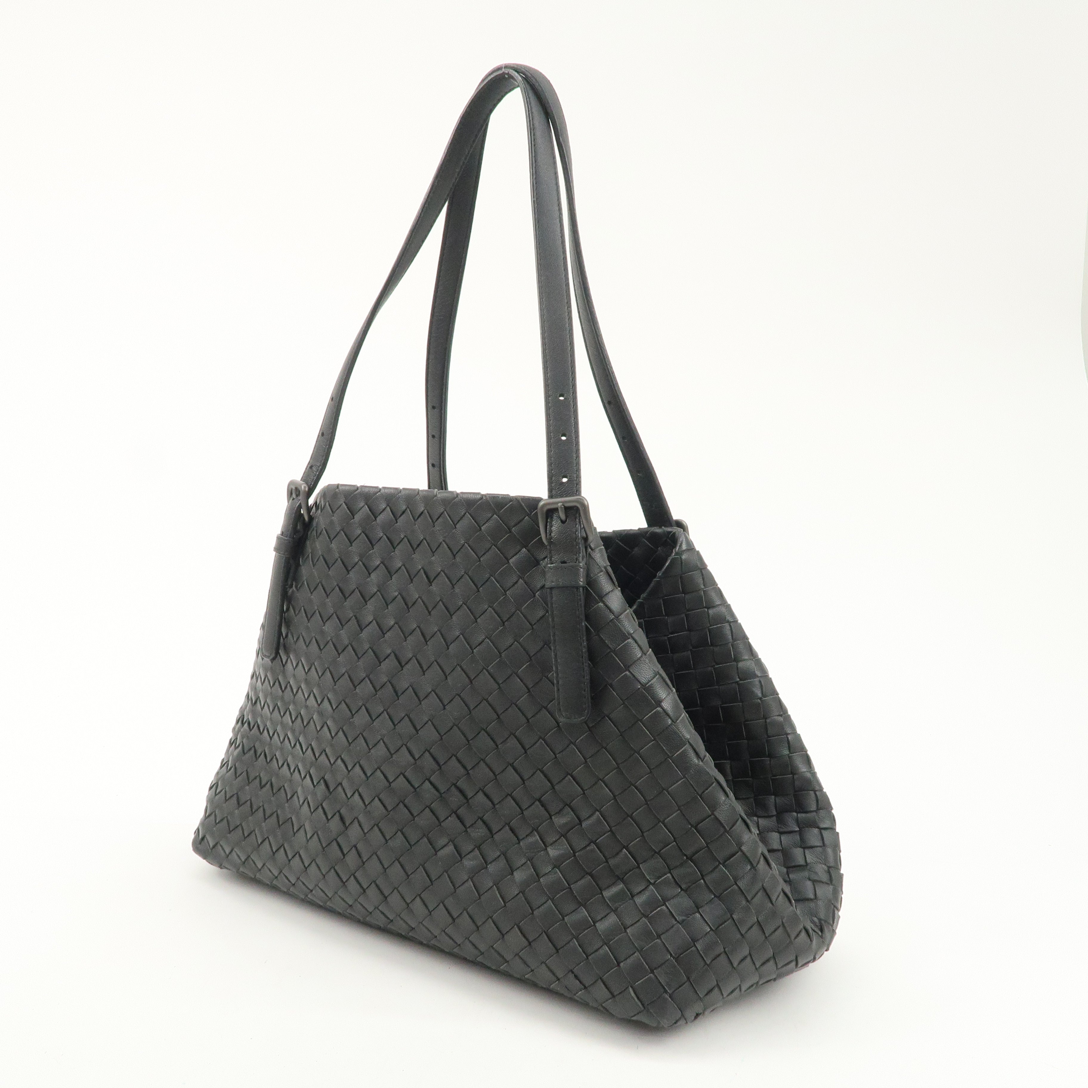 BOTTEGA VENETA Intrecciato Leather Medium Chester Tote Bag 337260 Used