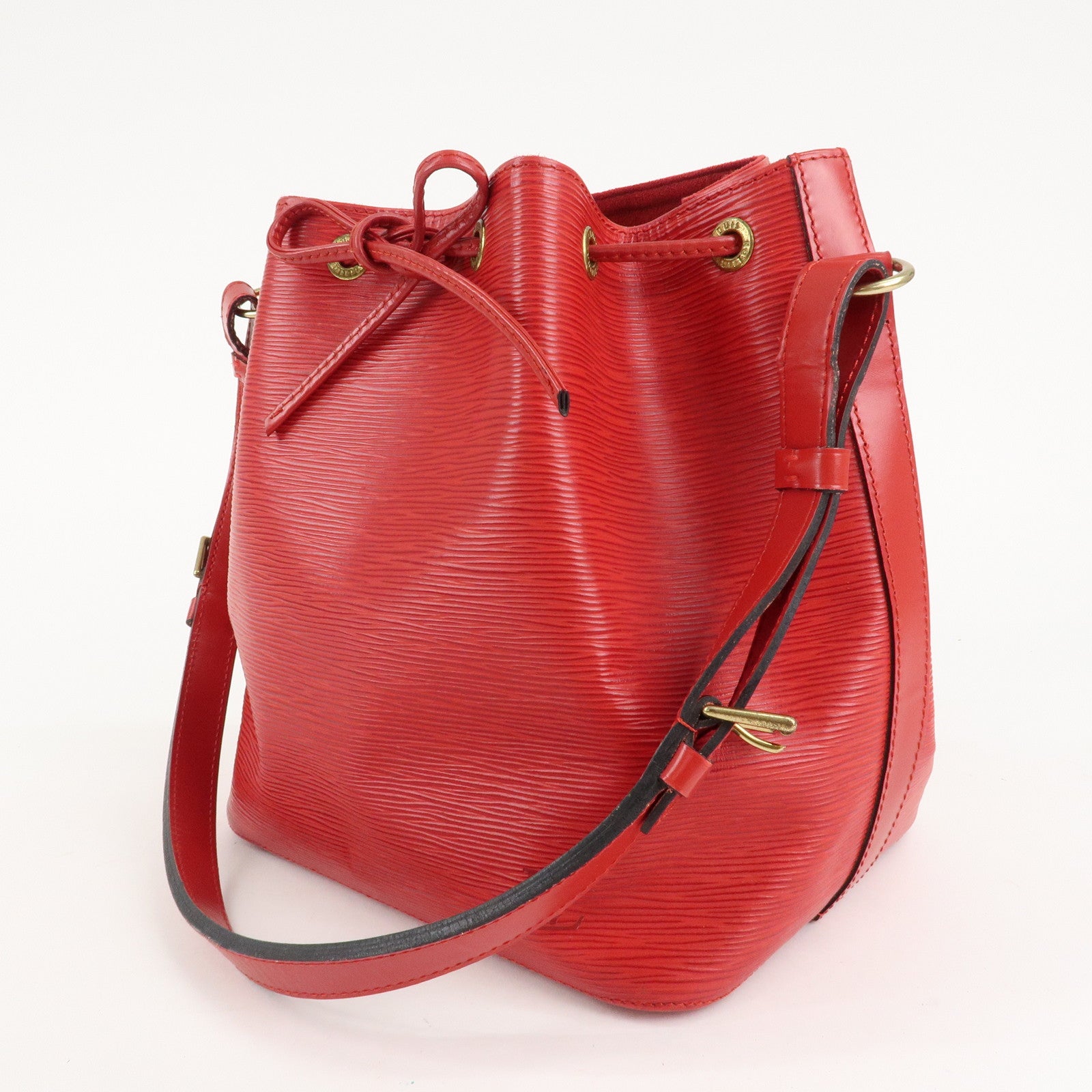 Louis Vuitton Epi Petit Noe Shoulder Bag Castilian Red M44107 Used