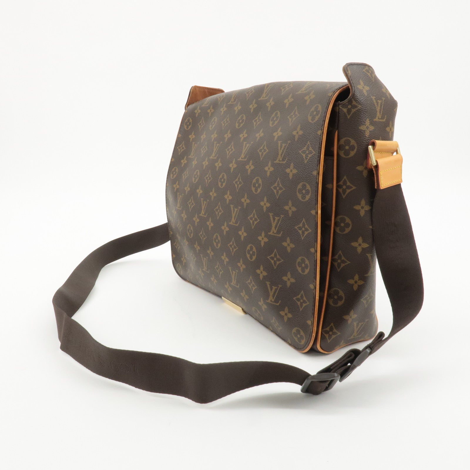 Louis Vuitton Monogram Abbesses Messenger Bag Hand Bag M45257 Used