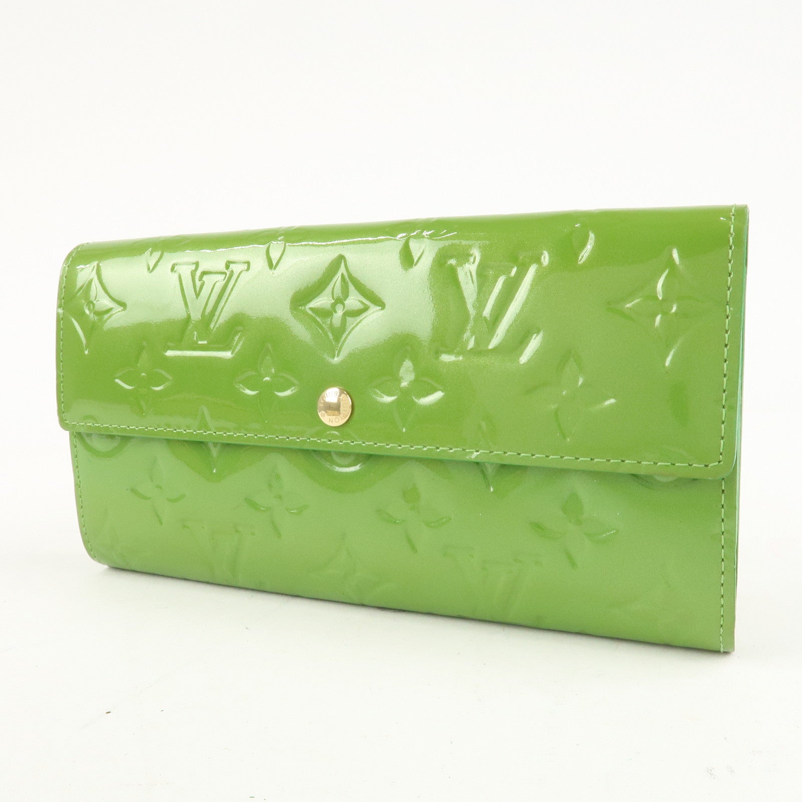 Louis Vuitton Monogram Vernis Portefeuille Sarah Tonic M93635 Used