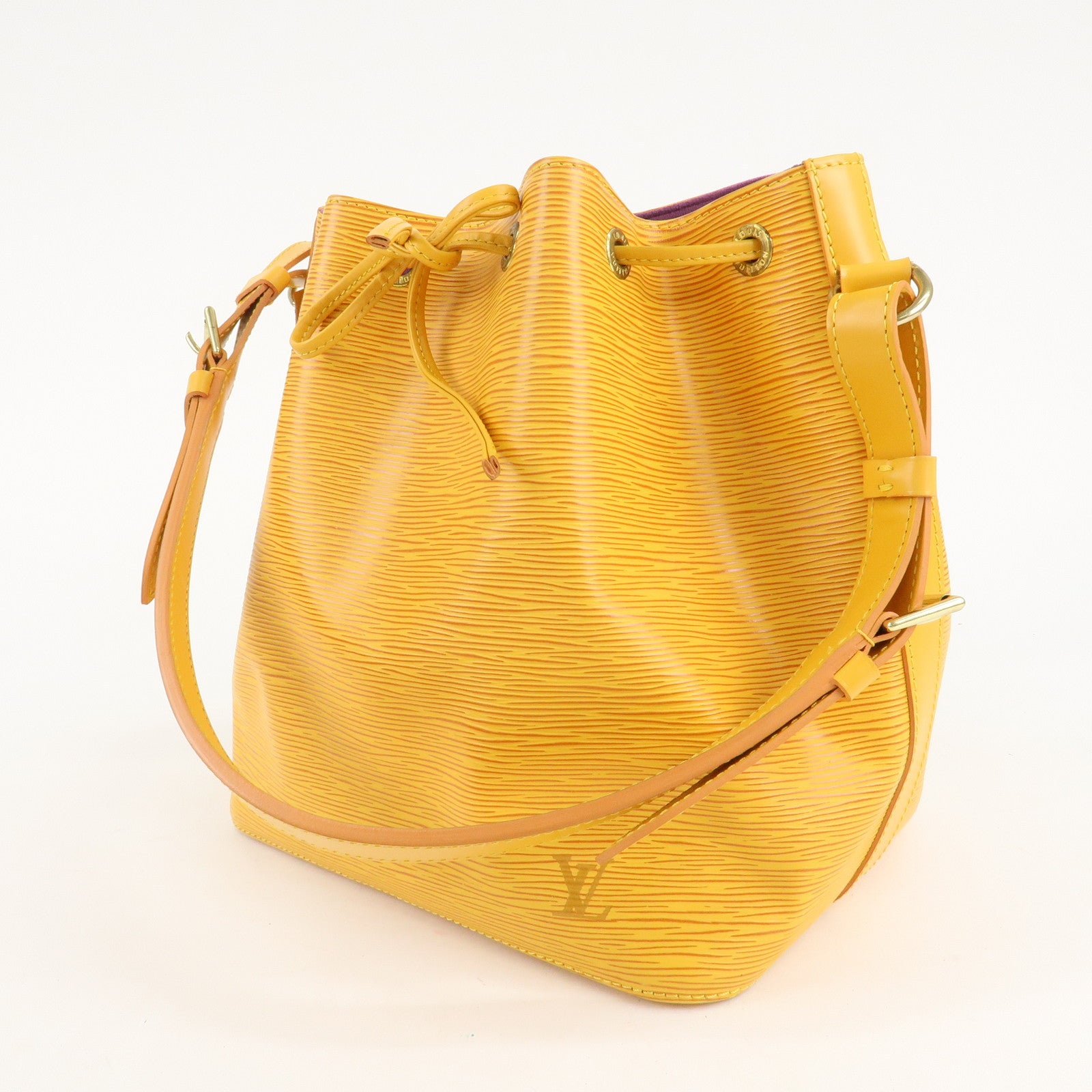 Louis Vuitton Epi Petit Noe Shoulder Bag Tassili Yellow M44109 Used