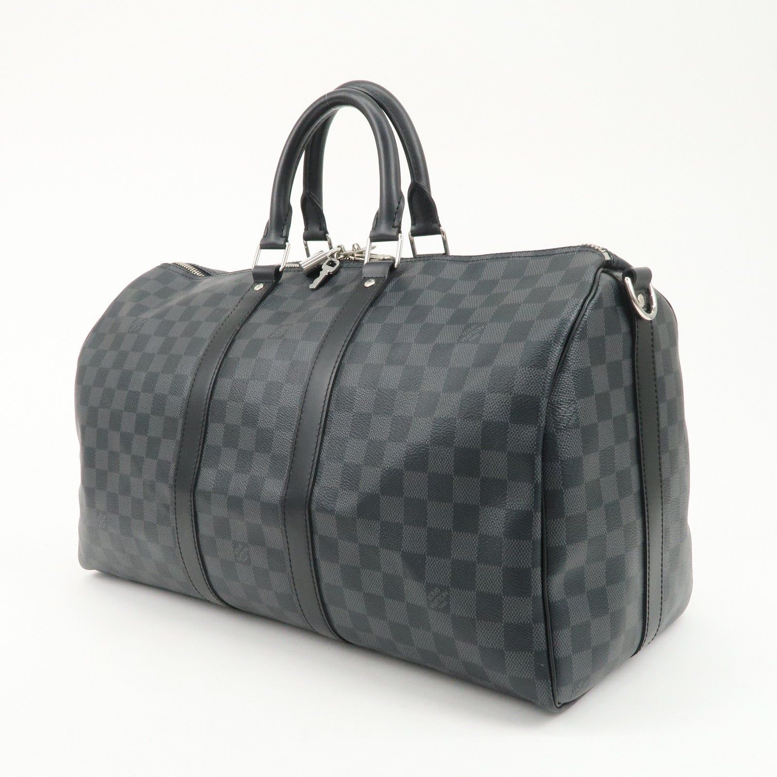 Louis Vuitton Damier Graphite Keepall Bandouliere 45 N41418 Used