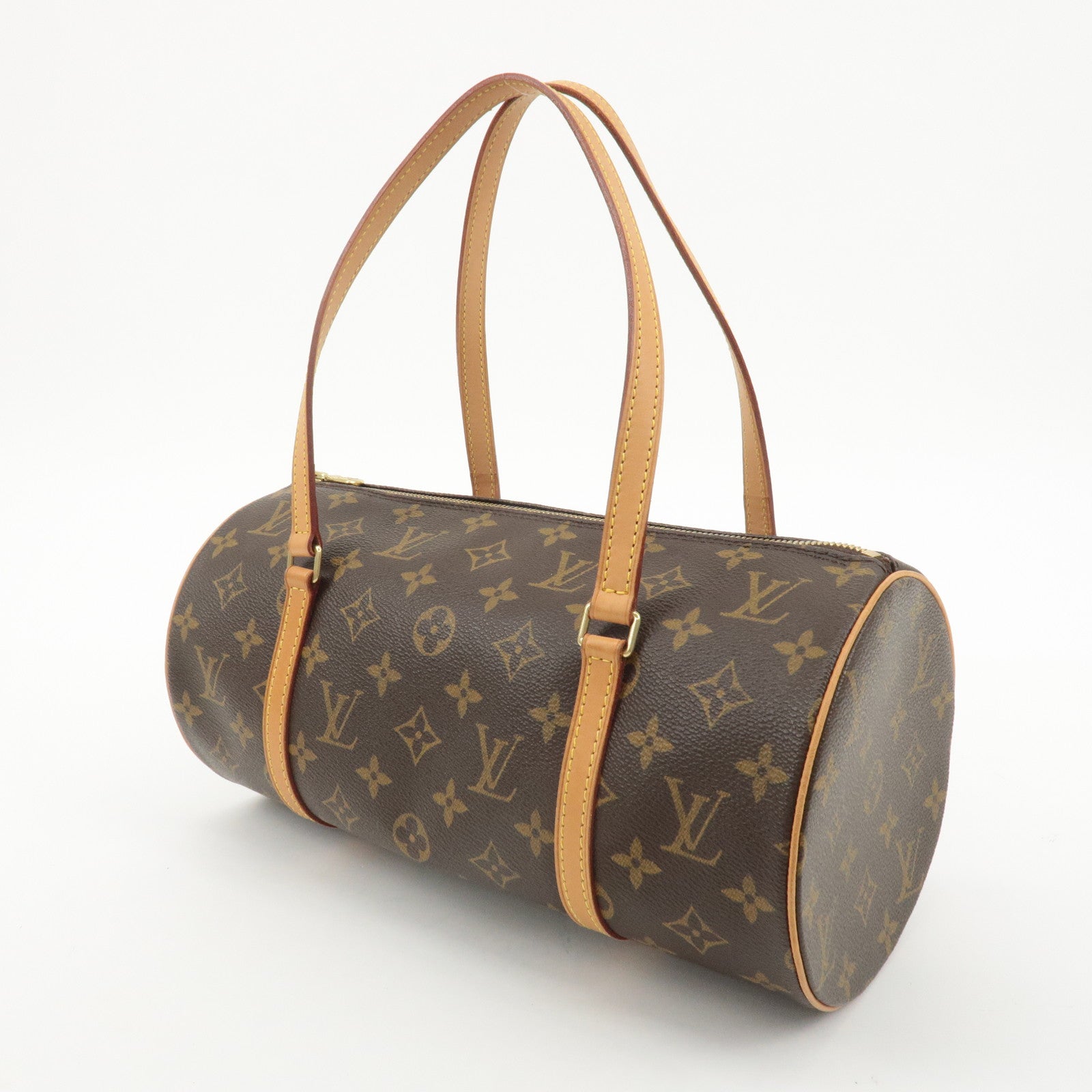 Louis Vuitton Monogram Papillon 30 Hand Bag New Style M51385 Used