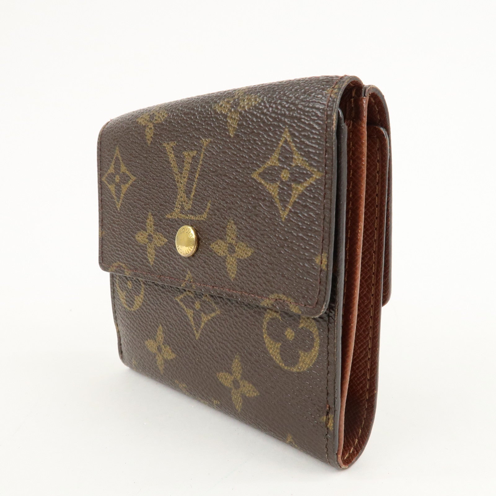 Louis Vuitton Monogram Portefeuille Elise Wallet M61654 Used
