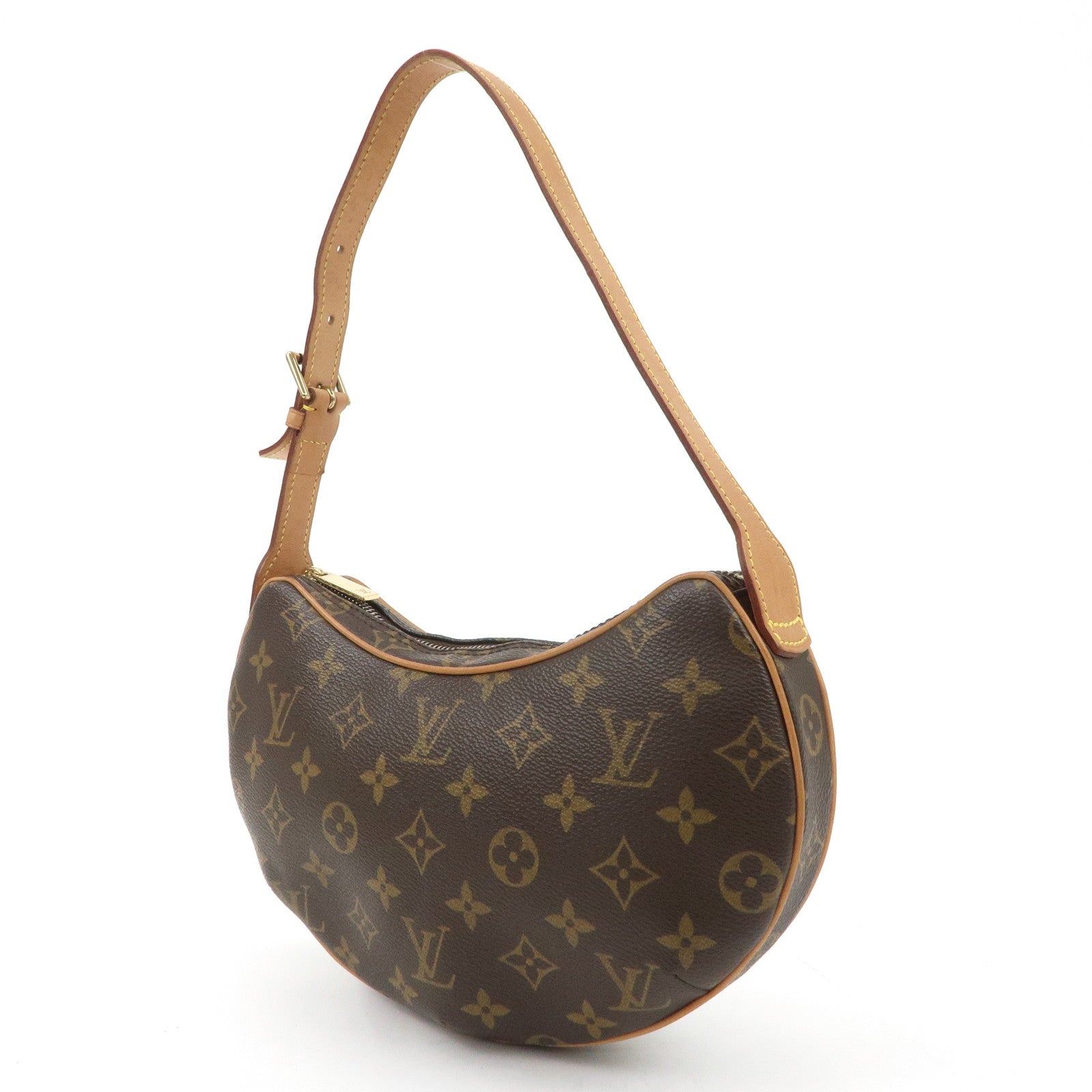 Louis Vuitton Monogram Pochette Croissant Shoulder Bag M51510 Used
