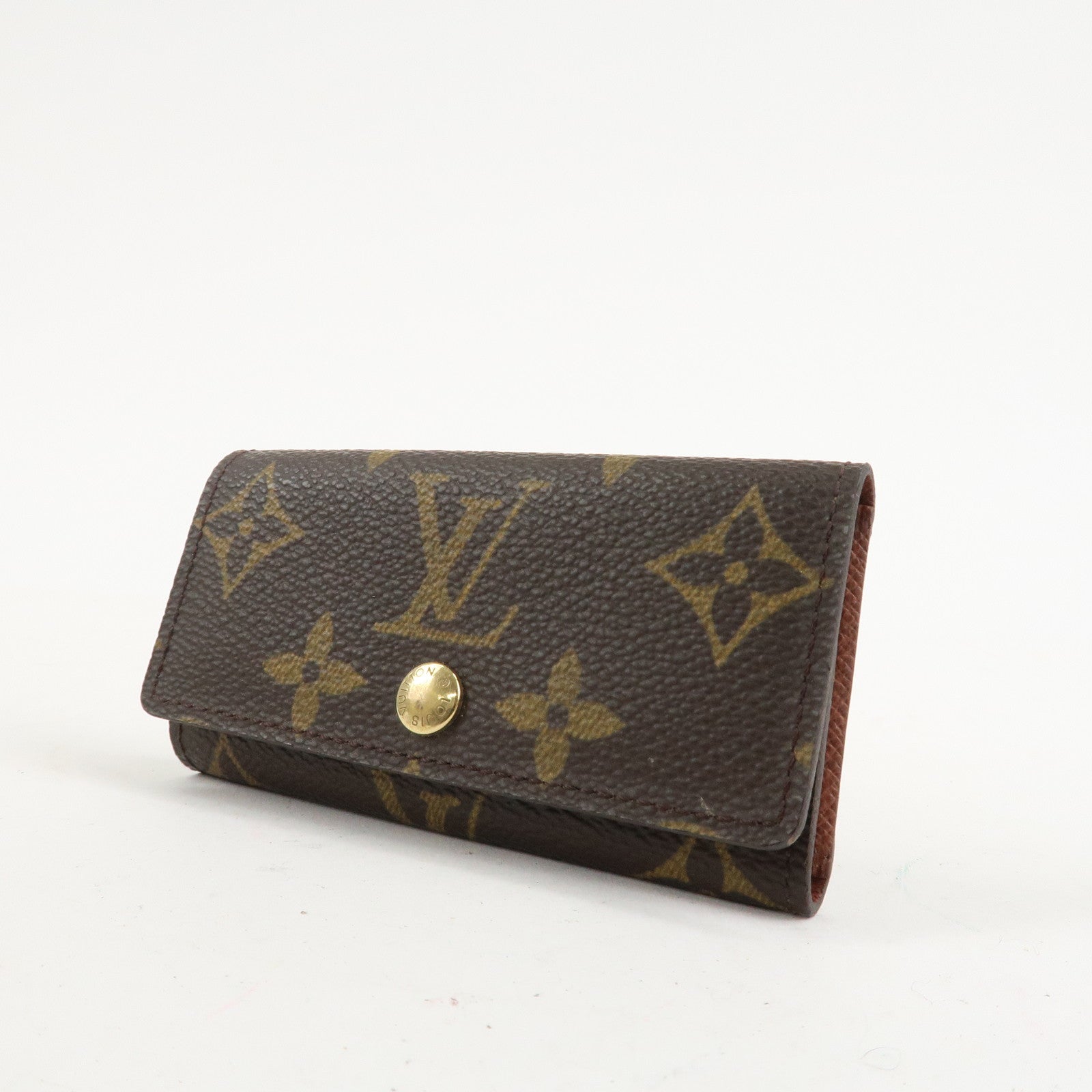 Louis Vuitton Monogram Multicles 4 Key Case Key Holder M62631 Used