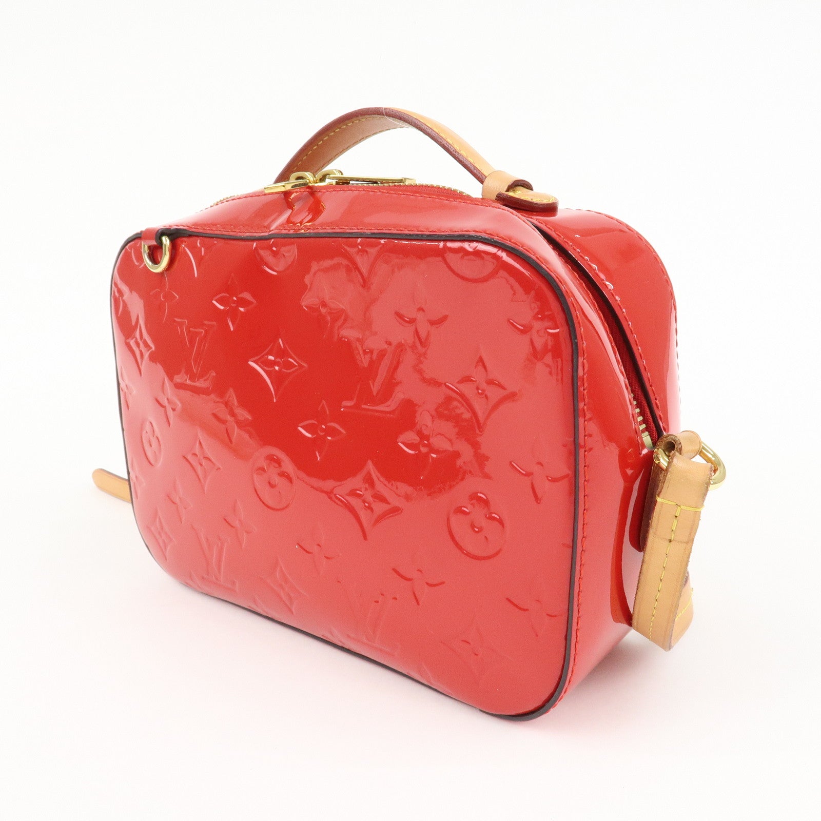 Louis Vuitton Monogram Vernis Santa Monica Shoulder Bag M90368 Used