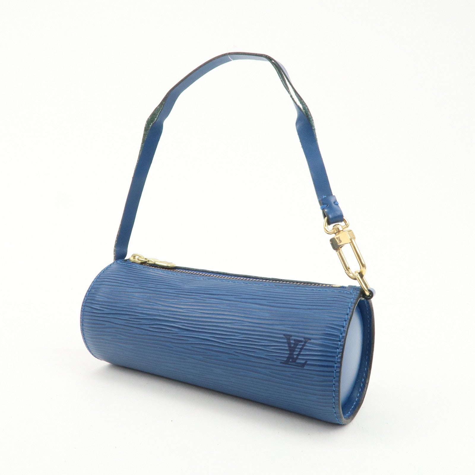Louis Vuitton Epi Set of2 Soufflot Pouch Castilian Red Toledo Blue Used