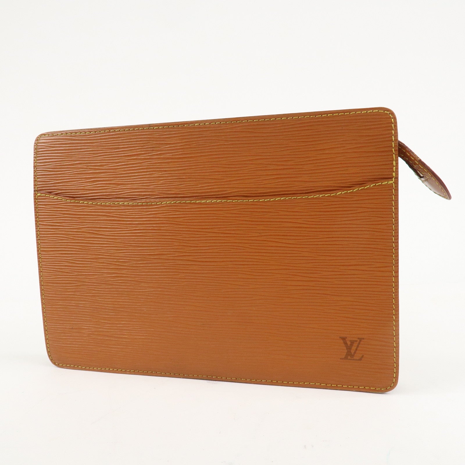 Louis Vuitton Epi Set of 2 Pochette Homme Art Deco M52528 M52635 Used