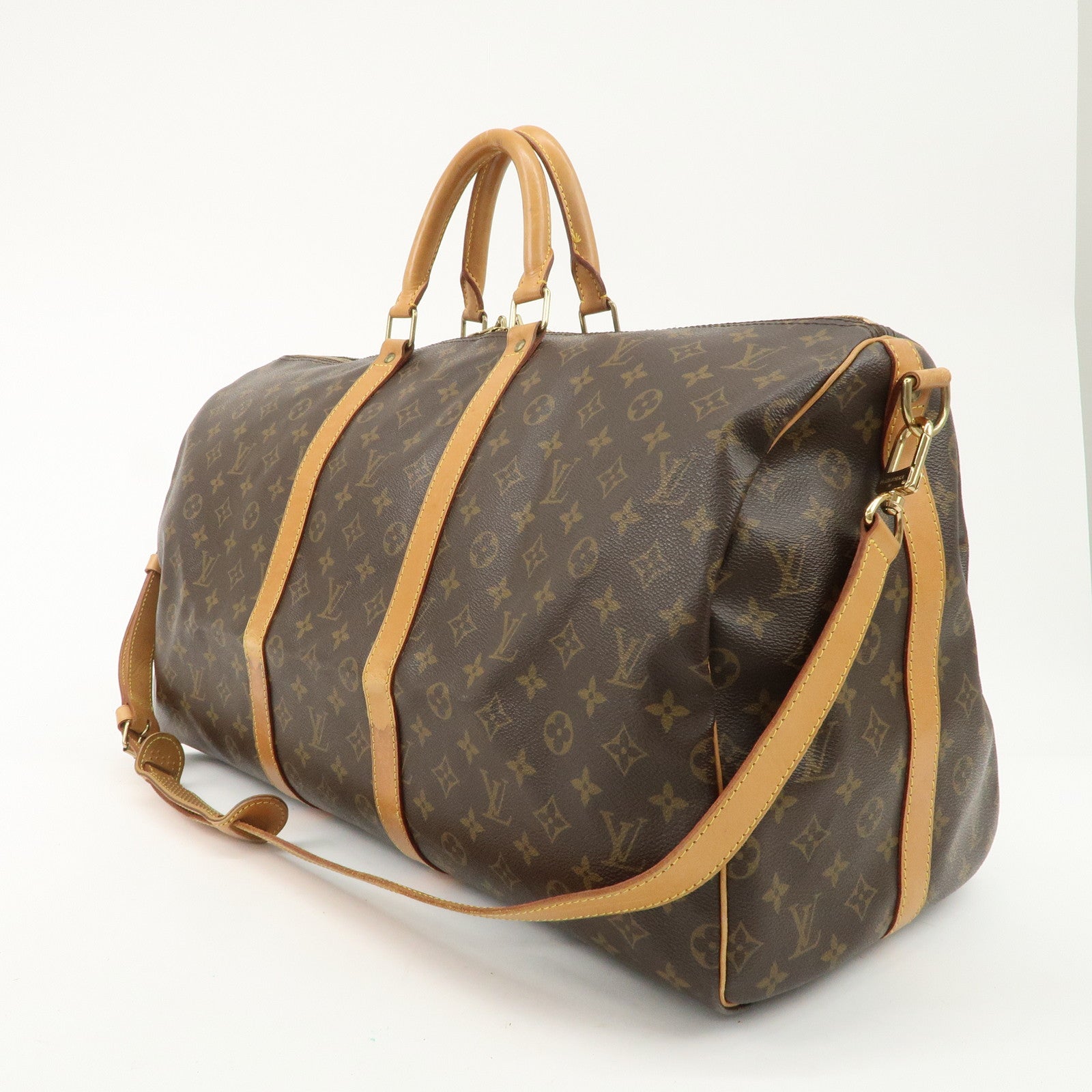Louis Vuitton Monogram Keep All Bandouliere 55 Bag M41414 Used