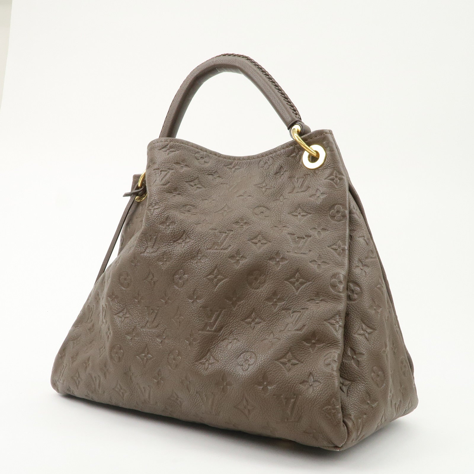 Louis Vuitton Monogram Empreinte Artsy MM Shoulder Bag Terre Used