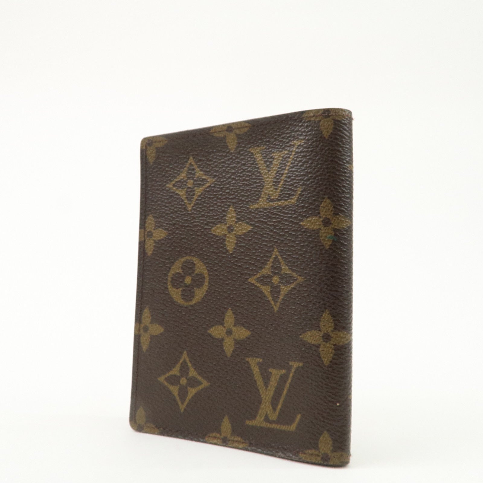 Louis Vuitton Monogram Tri- Fold Card Case Brown M61731 Used