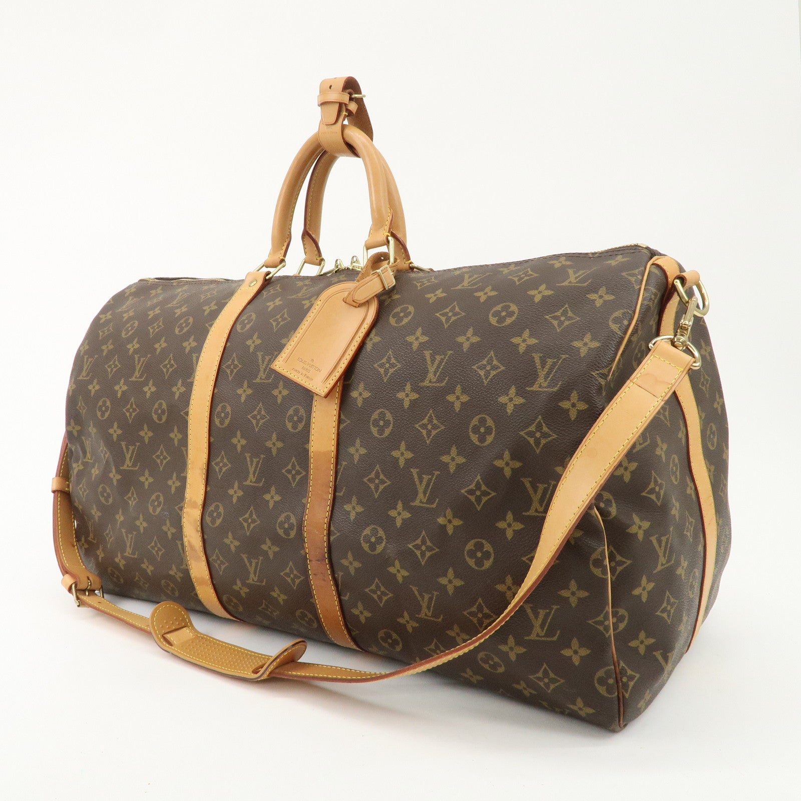 Louis Vuitton Monogram Keep All Bandouliere 55 Bag M41414 Used