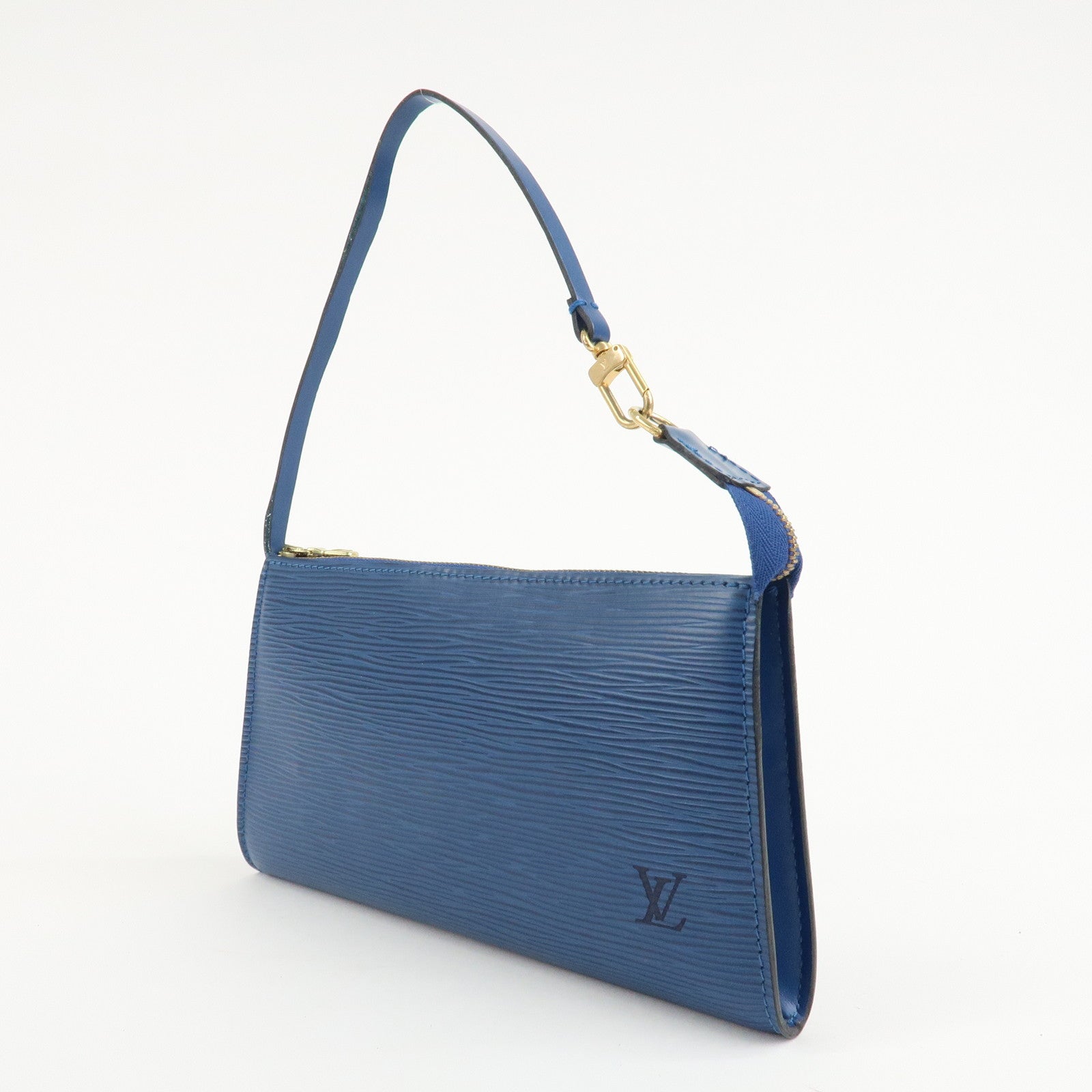Louis Vuitton Epi Pochette Accessoires OldStyle Toledo Blue M52947 Used