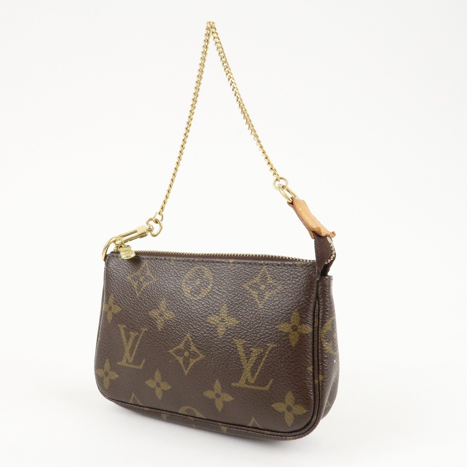 Louis Vuitton Monogram Mini Pochette Accessoires Pouch M58009 Used