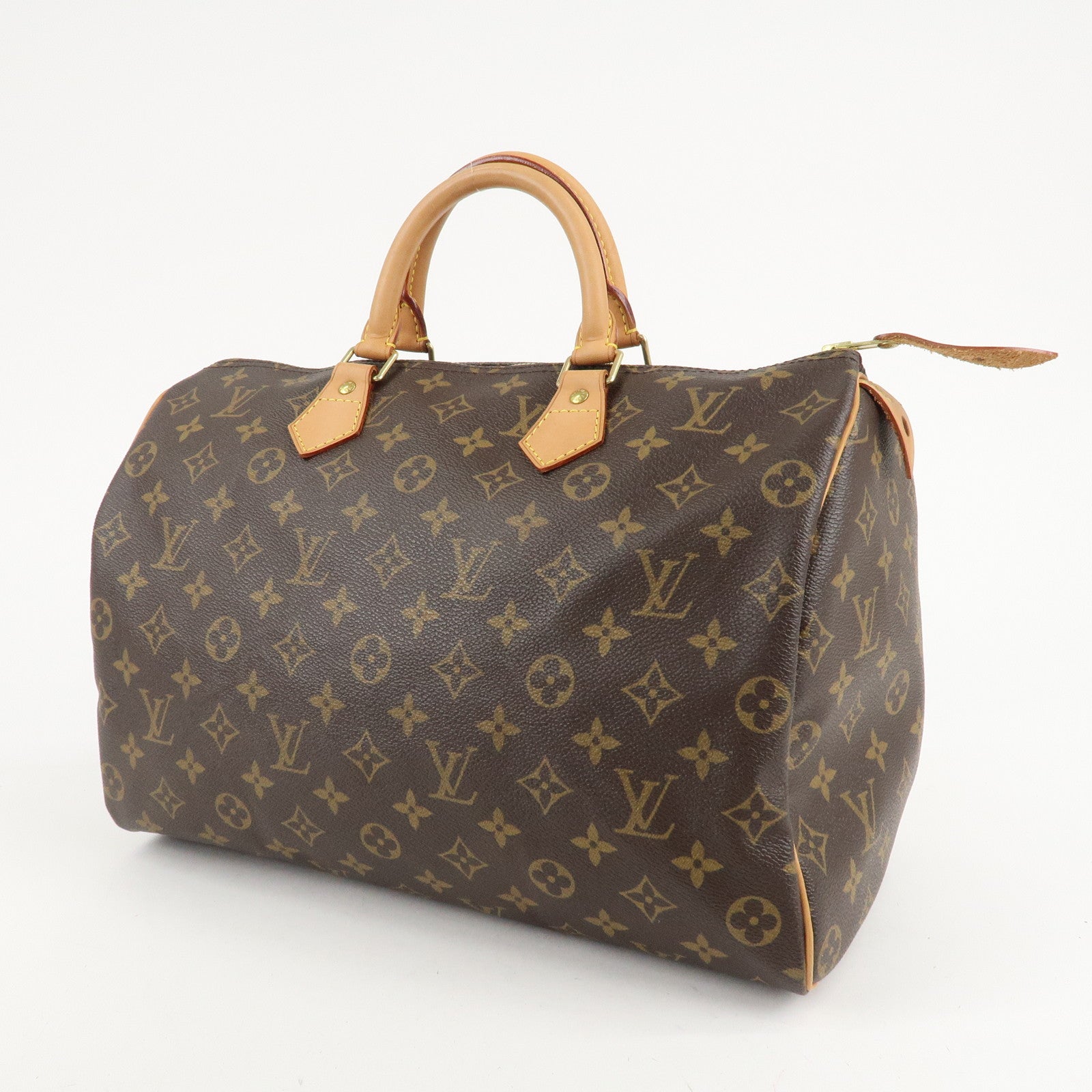 Louis Vuitton Monogram Speedy 35 Hand Bag Boston Bag M41524 Used