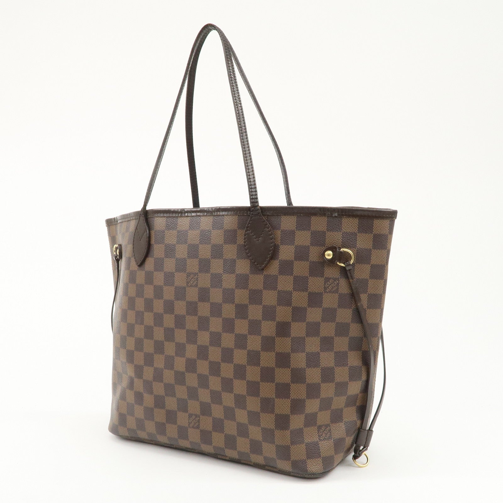 Louis Vuitton Damier Neverfull MM Tote Bag Shoulder Bag N51105 Used