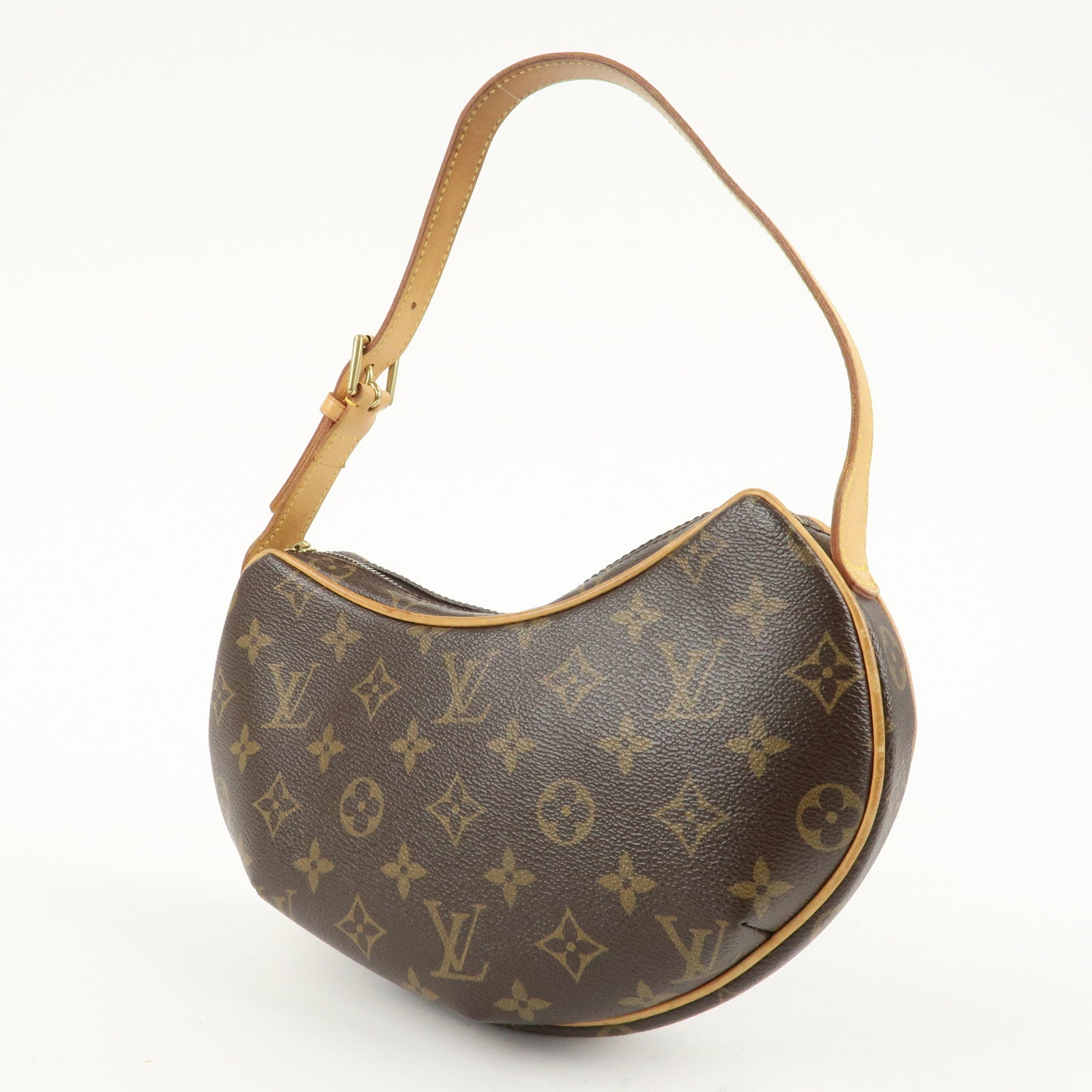 Louis Vuitton Monogram Pochette Croissant Shoulder Bag M51510 Used