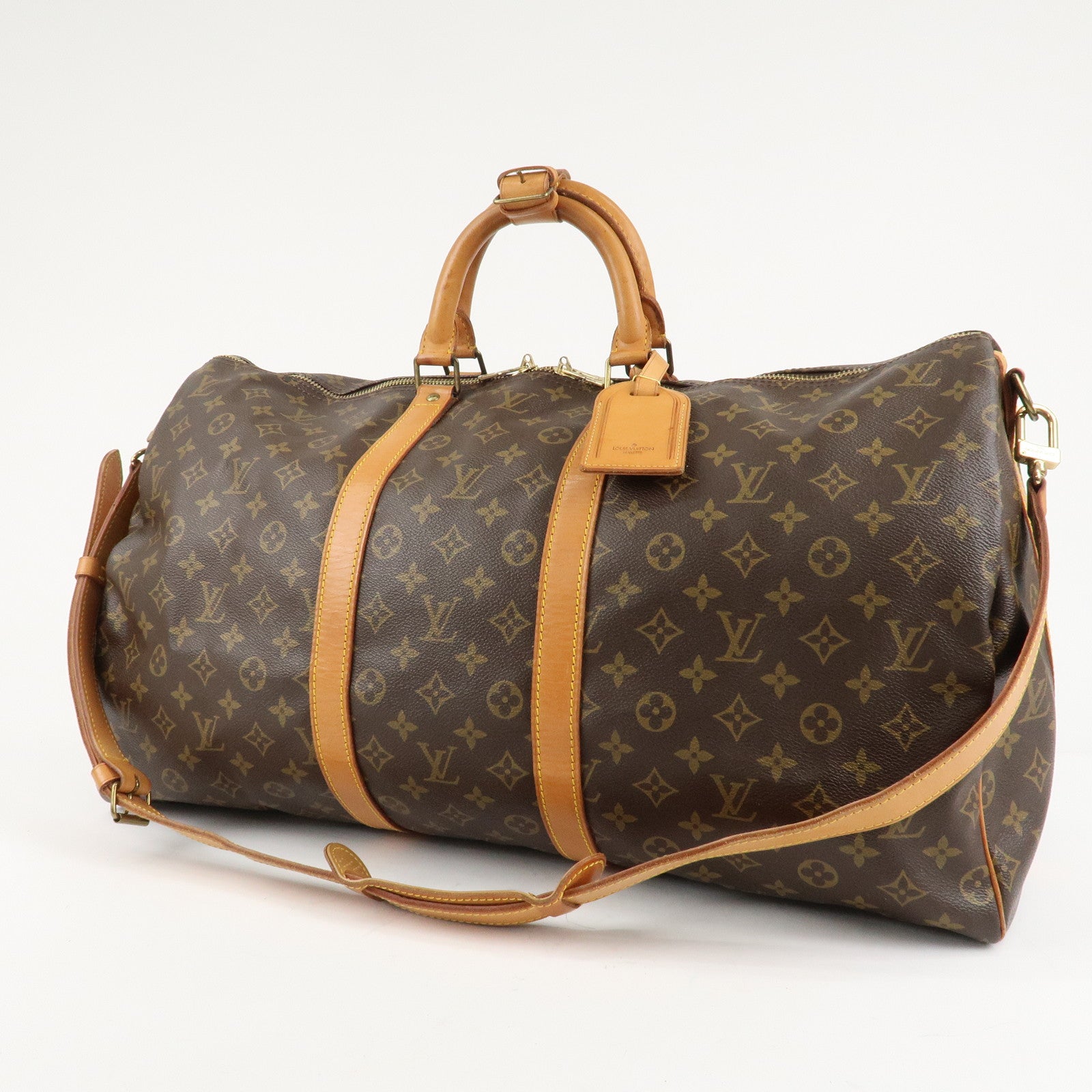 Louis Vuitton Monogram Keep All Bandouliere 55 Bag M41414 Used