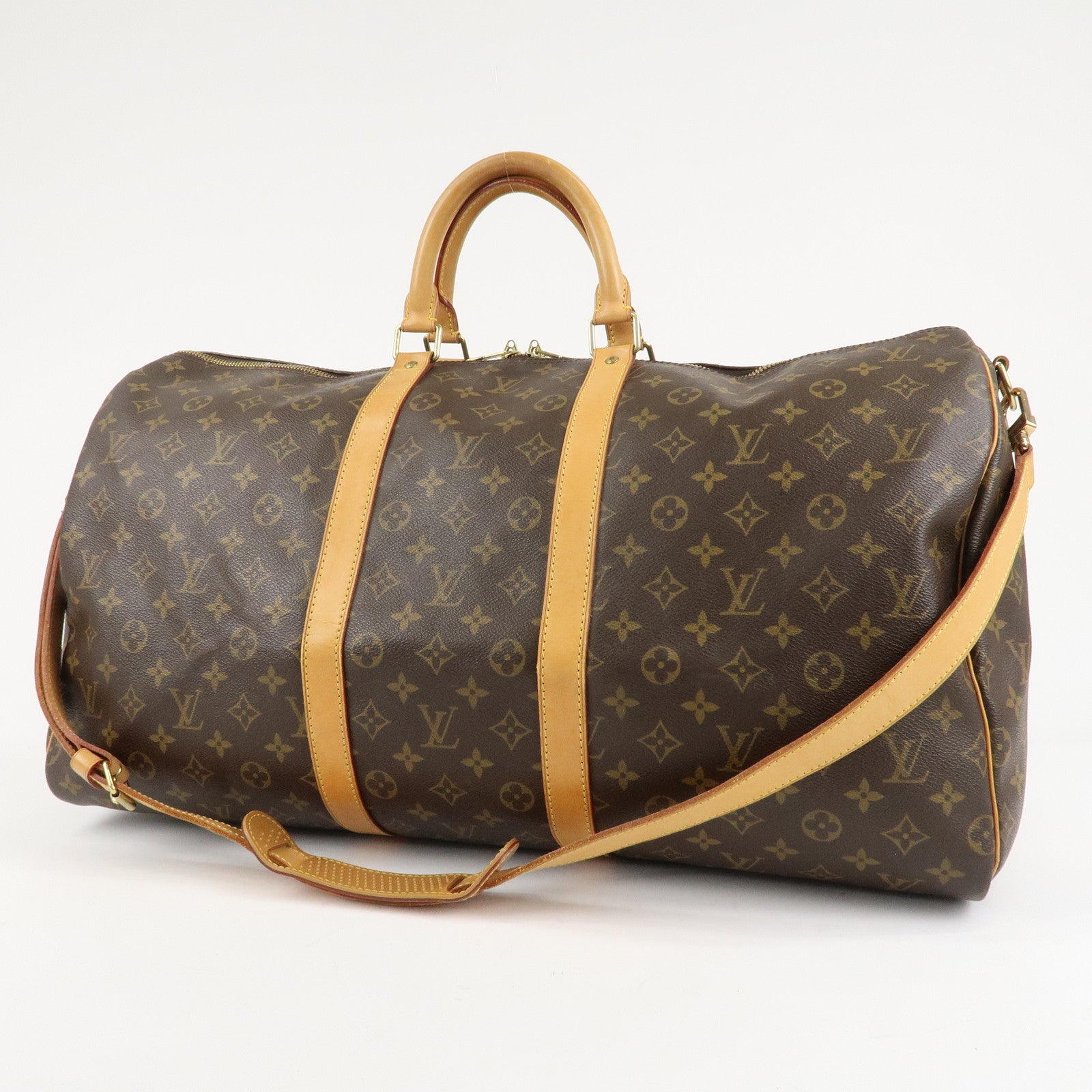 Louis Vuitton Monogram Keep All Bandouliere 55 Bag M41414 Used
