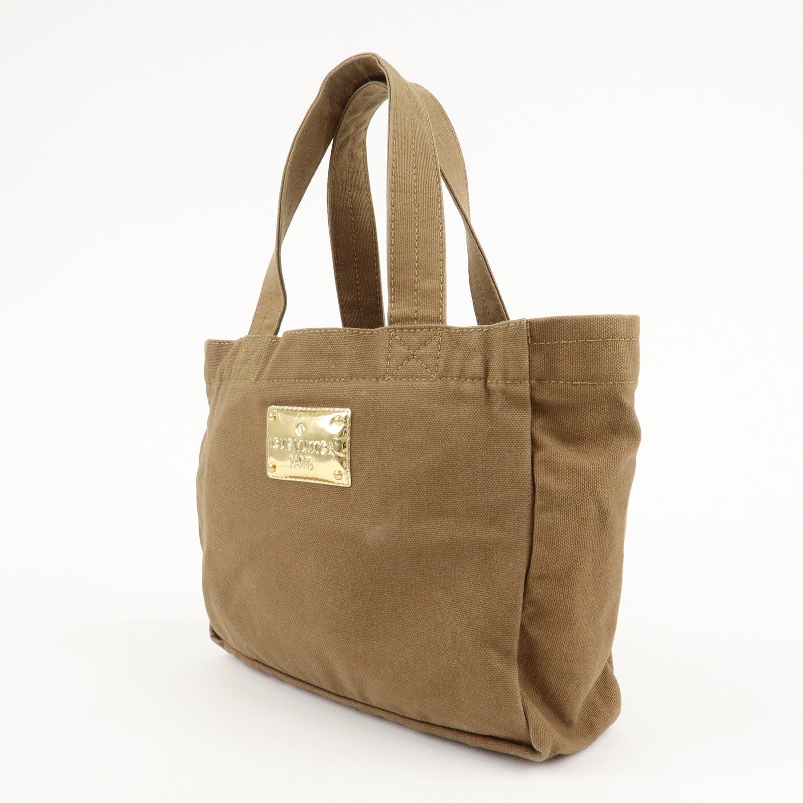 Louis Vuitton That's Love Canvas Tote PM Brown Gold M95469 Used