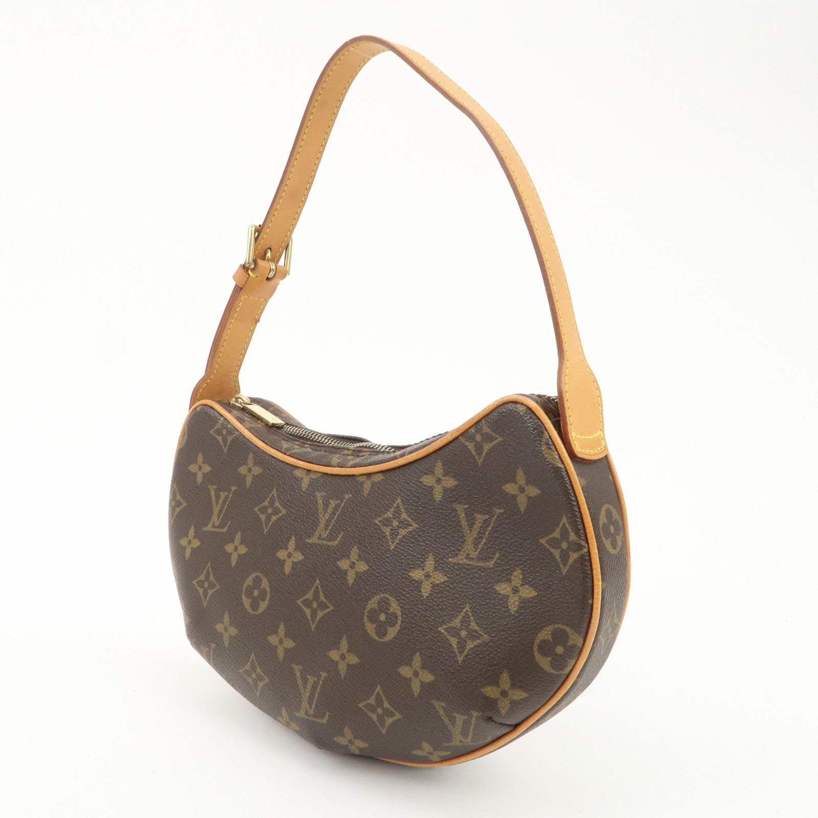 Louis Vuitton Monogram Pochette Croissant Shoulder Bag M51510 Used