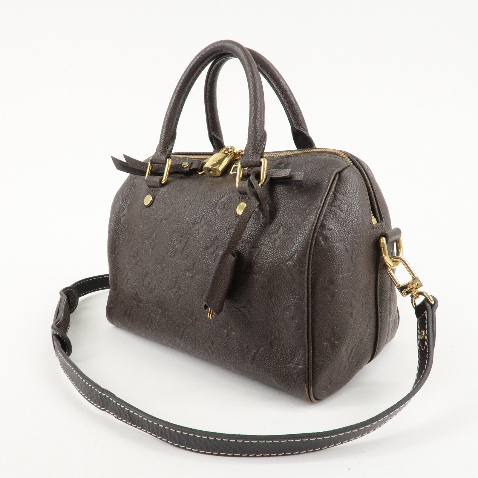 Louis Vuitton Monogram Empreinte Speedy Bandouliere 25 M40761 Used