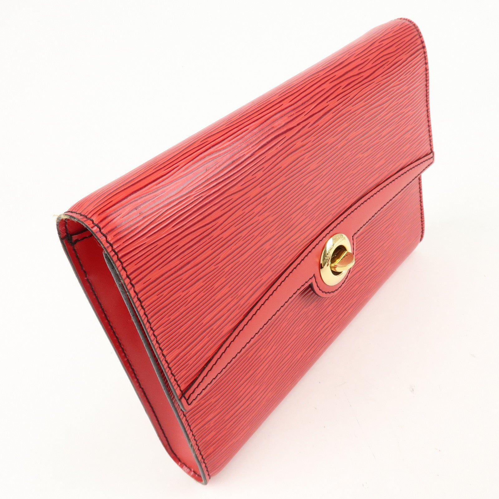 Louis Vuitton Epi Arsch Shoulder Bag Castilian Red M52577 Used