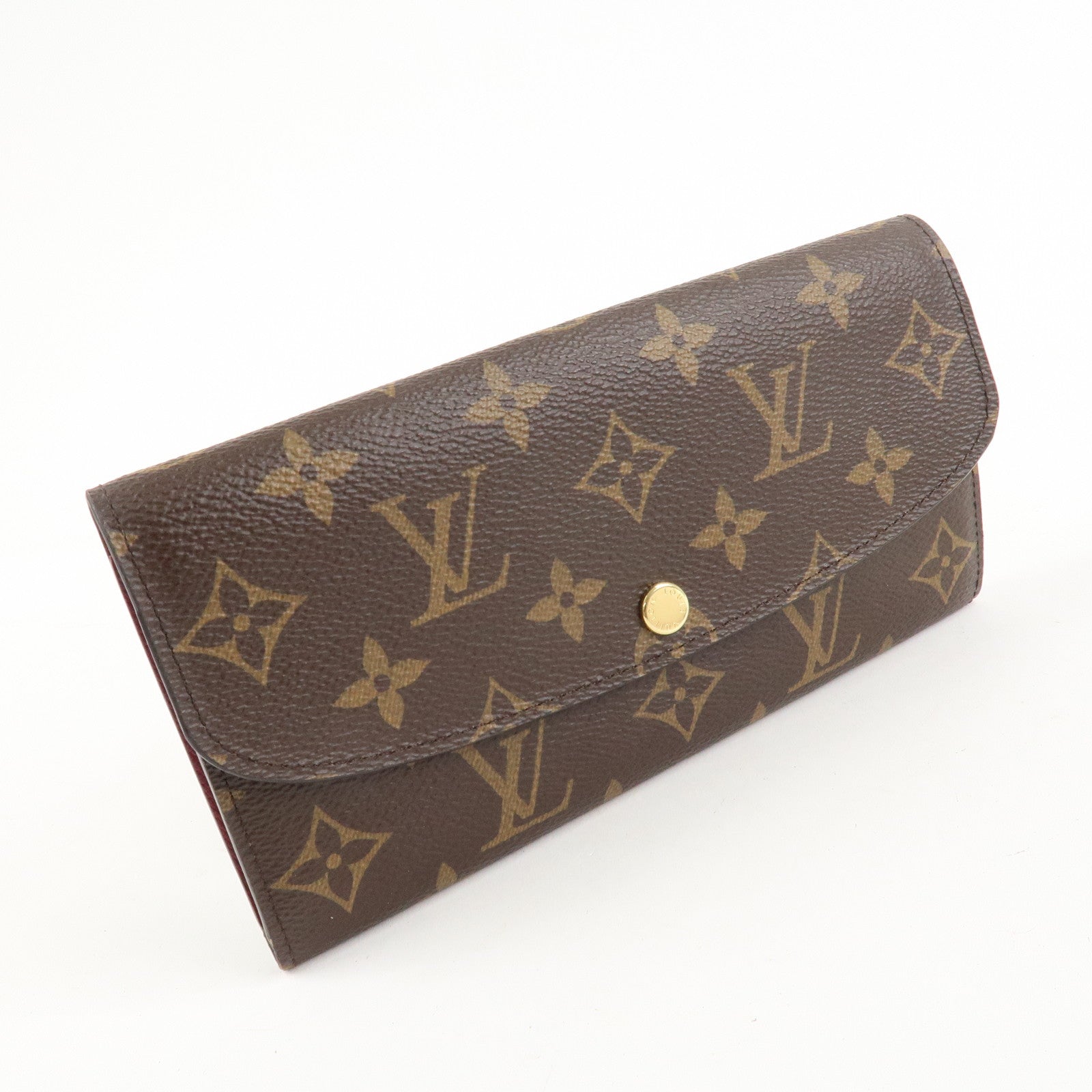 Louis Vuitton Monogram Portefeuille Emily Bi-fold Wallet M60697 Used