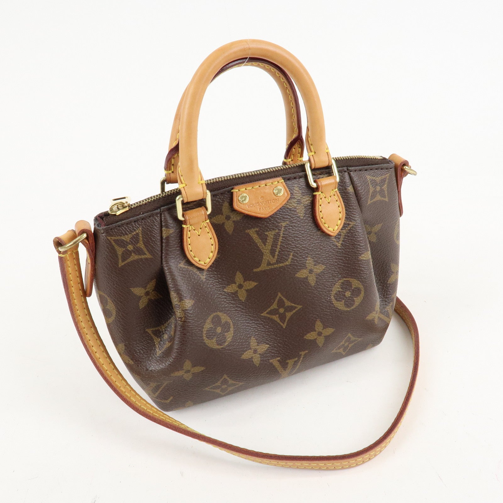 Louis Vuitton Monogram Nano Turenne 2Way Shoulder Bag M61253 Used