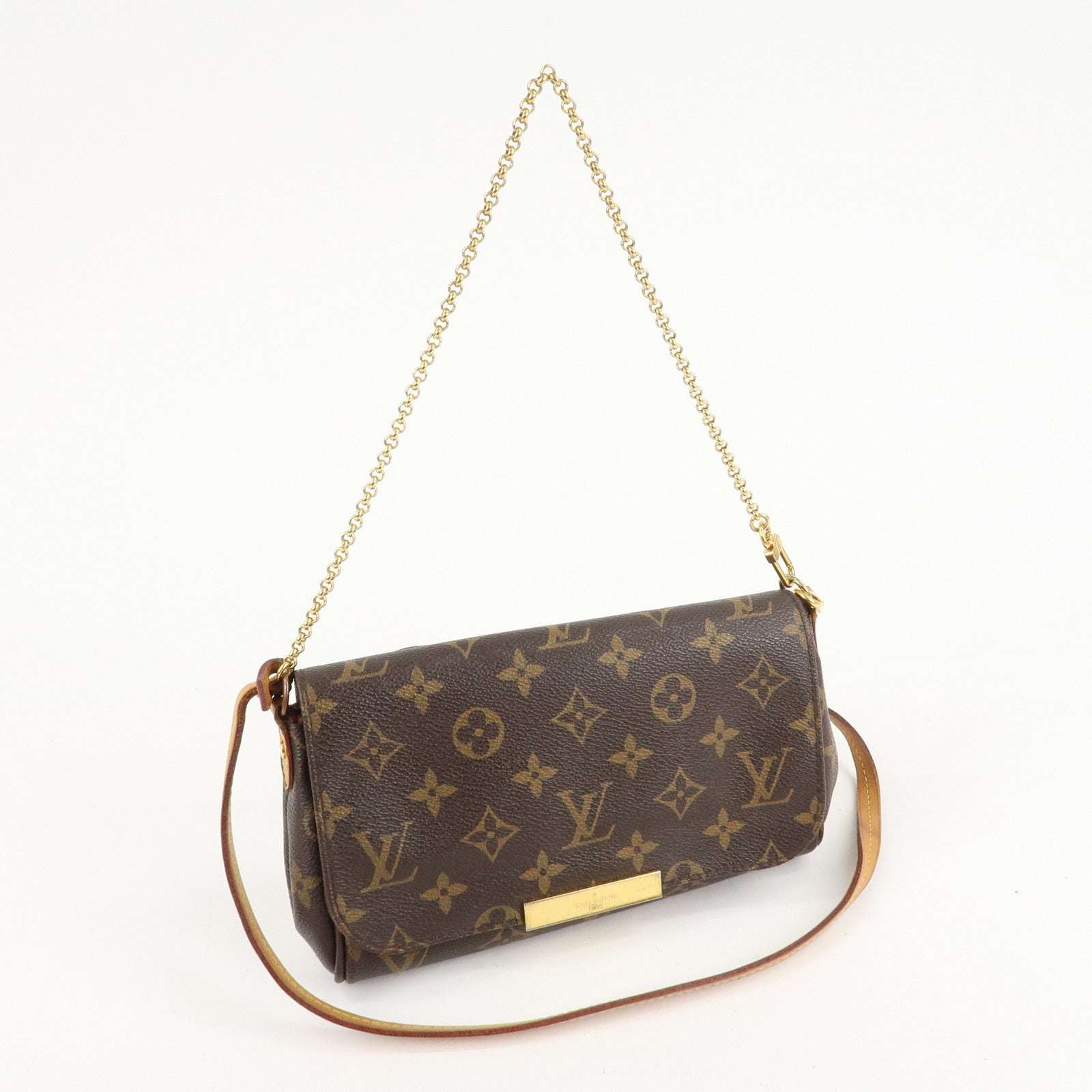 Louis Vuitton Monogram Favorite PM 2Way Shoulder Bag M40717 Used