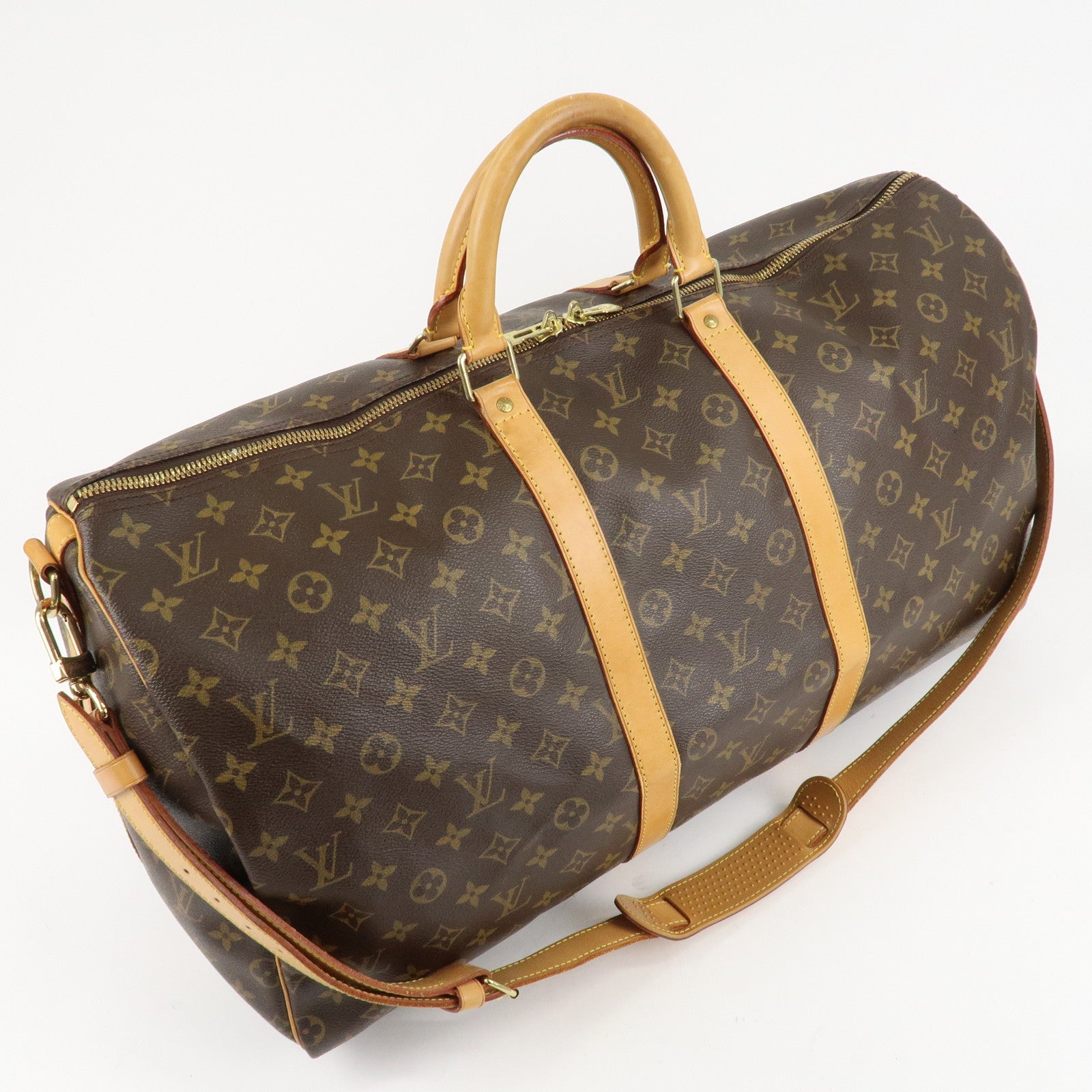 Louis Vuitton Monogram Keep All Bandouliere 55 Bag M41414 Used
