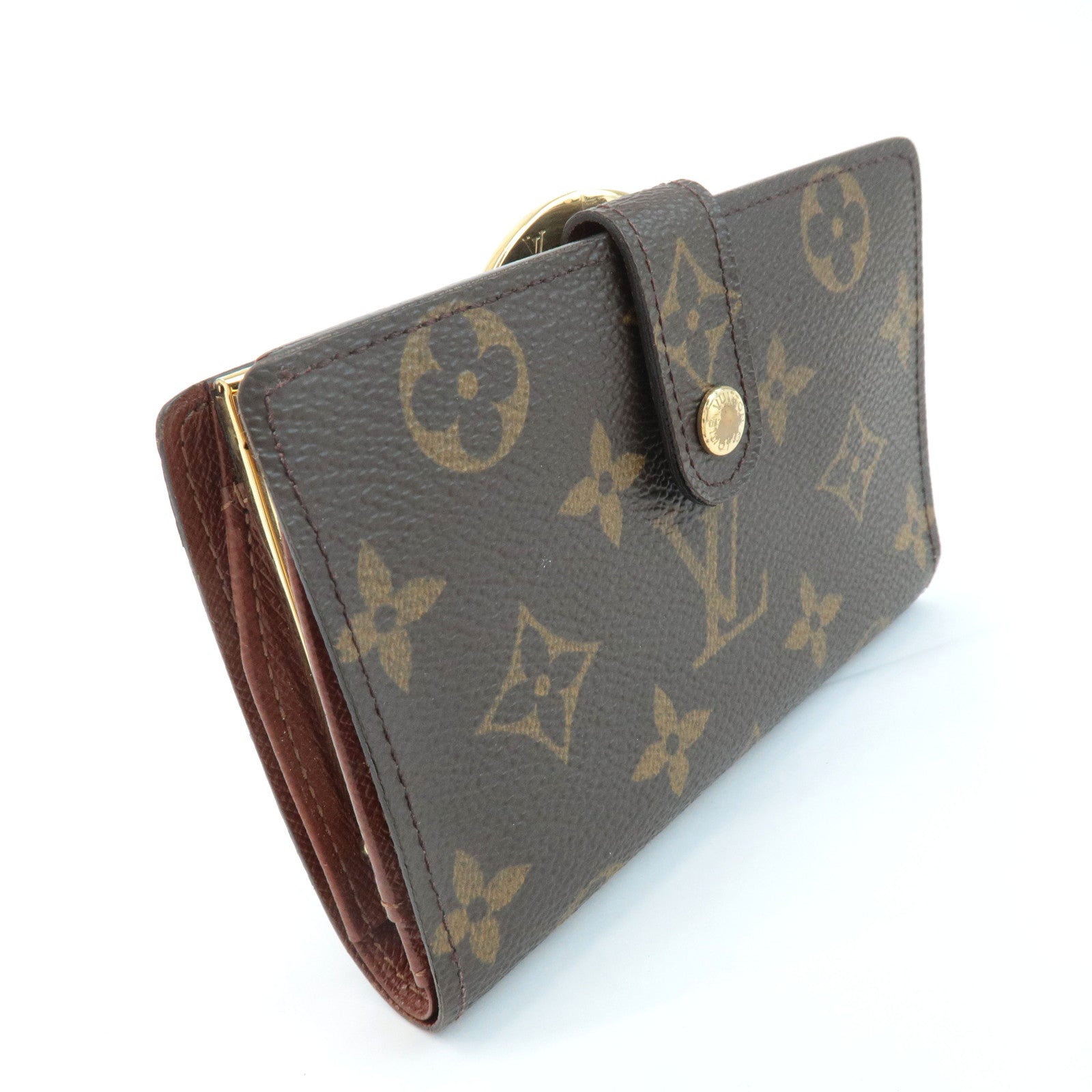 Louis Vuitton Monogram Porte Monnaie Billets Viennois M61663 Used