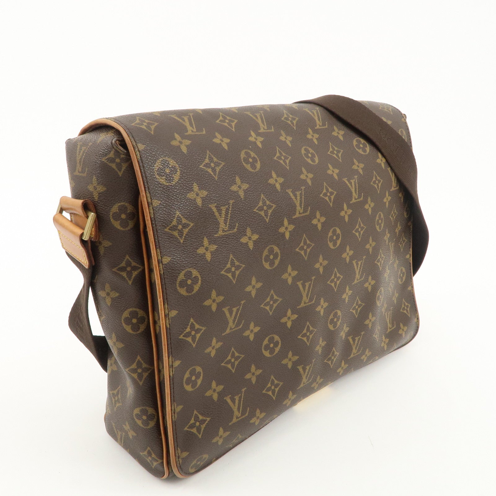 Louis Vuitton Monogram Abbesses Messenger Bag Hand Bag M45257 Used
