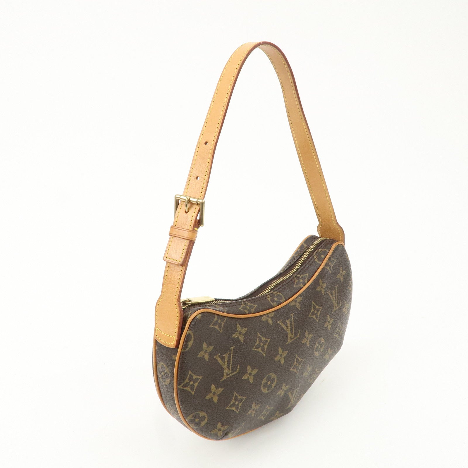 Louis Vuitton Monogram Pochette Croissant Shoulder Bag M51510 Used