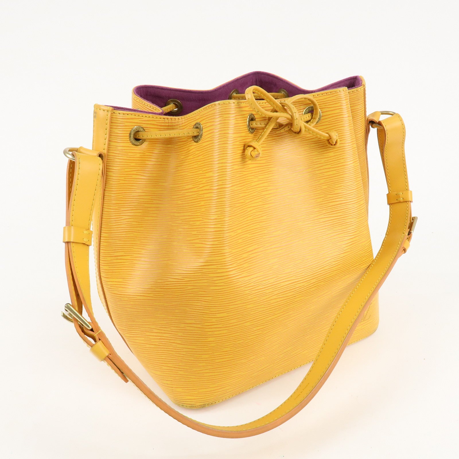 Louis Vuitton Epi Petit Noe Shoulder Bag Tassili Yellow M44109 Used