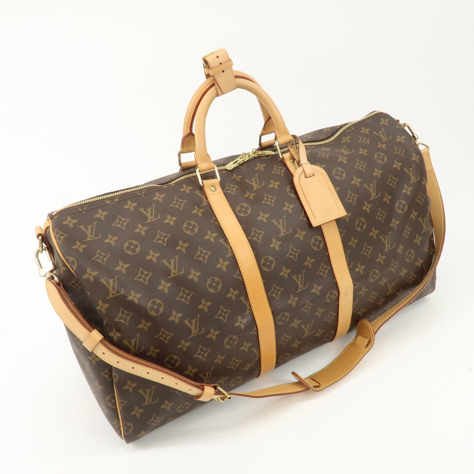 Louis Vuitton Monogram Keep All Bandouliere 55 Bag M41414 Used