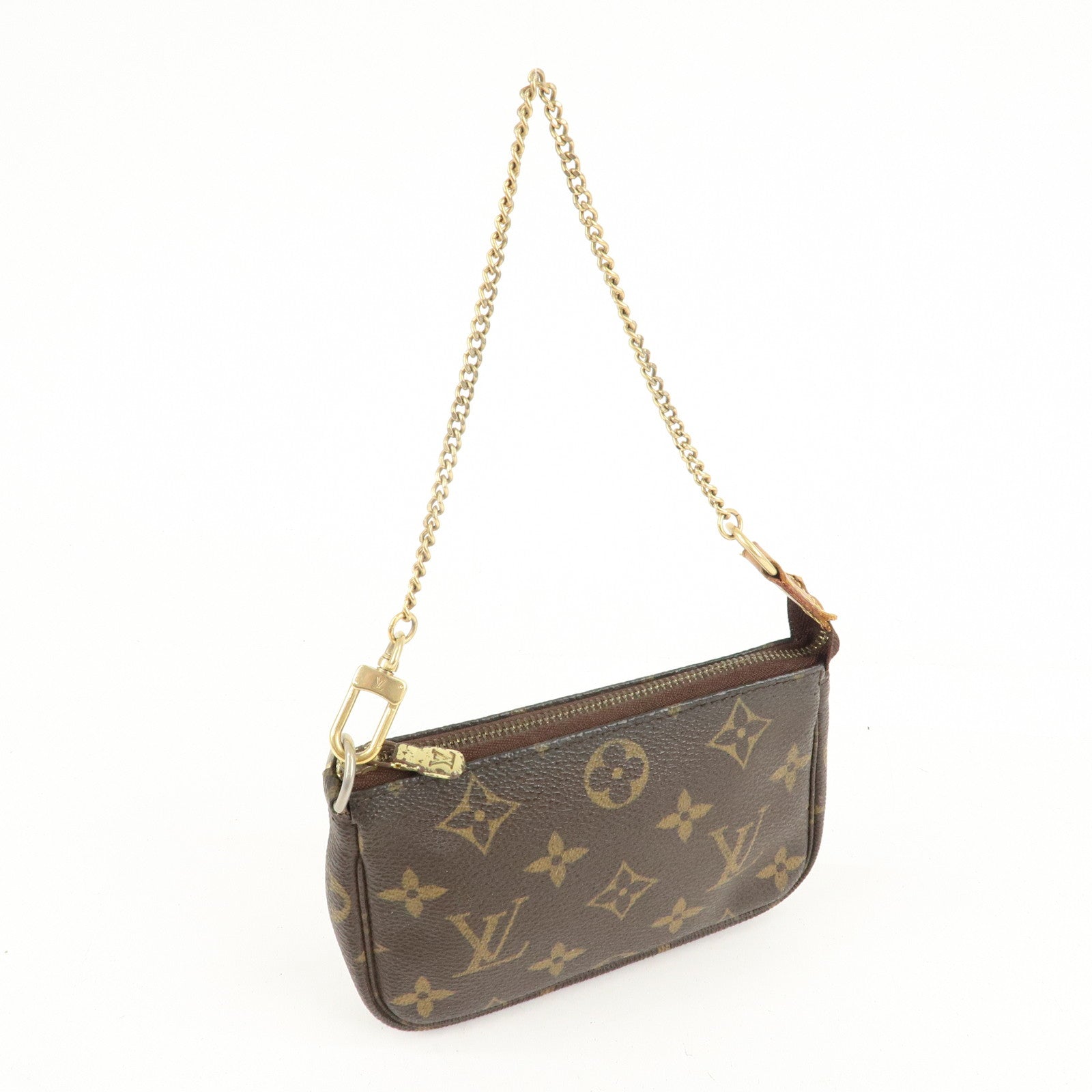 Louis Vuitton Monogram Mini Pochette Accessoires Pouch M58009 Used