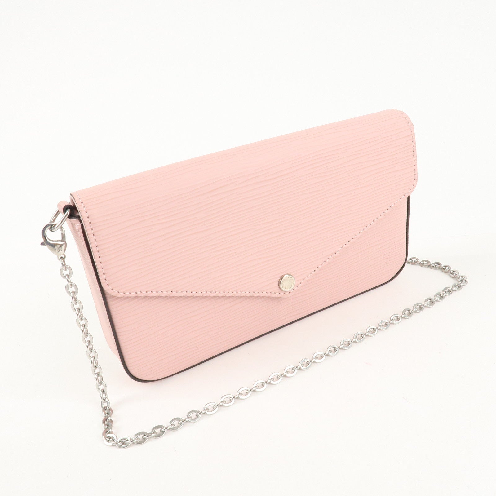 Louis Vuitton Epi Pochette Felicie Shoulder Bag Rose M62467 Used