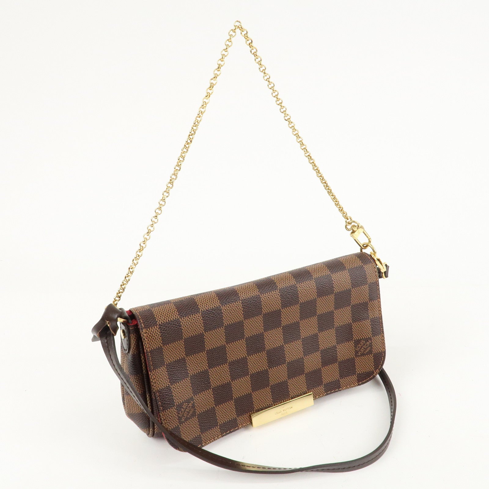 Louis Vuitton Damier Favorite PM 2Way Shoulder Bag N41276 Used