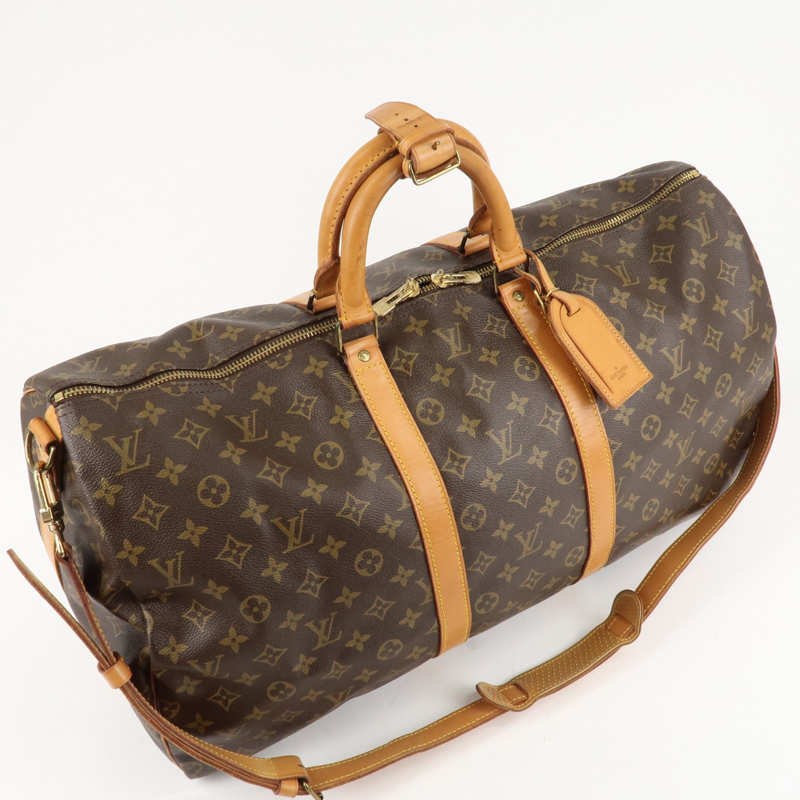 Louis Vuitton Monogram Keep All Bandouliere 55 Bag M41414 Used
