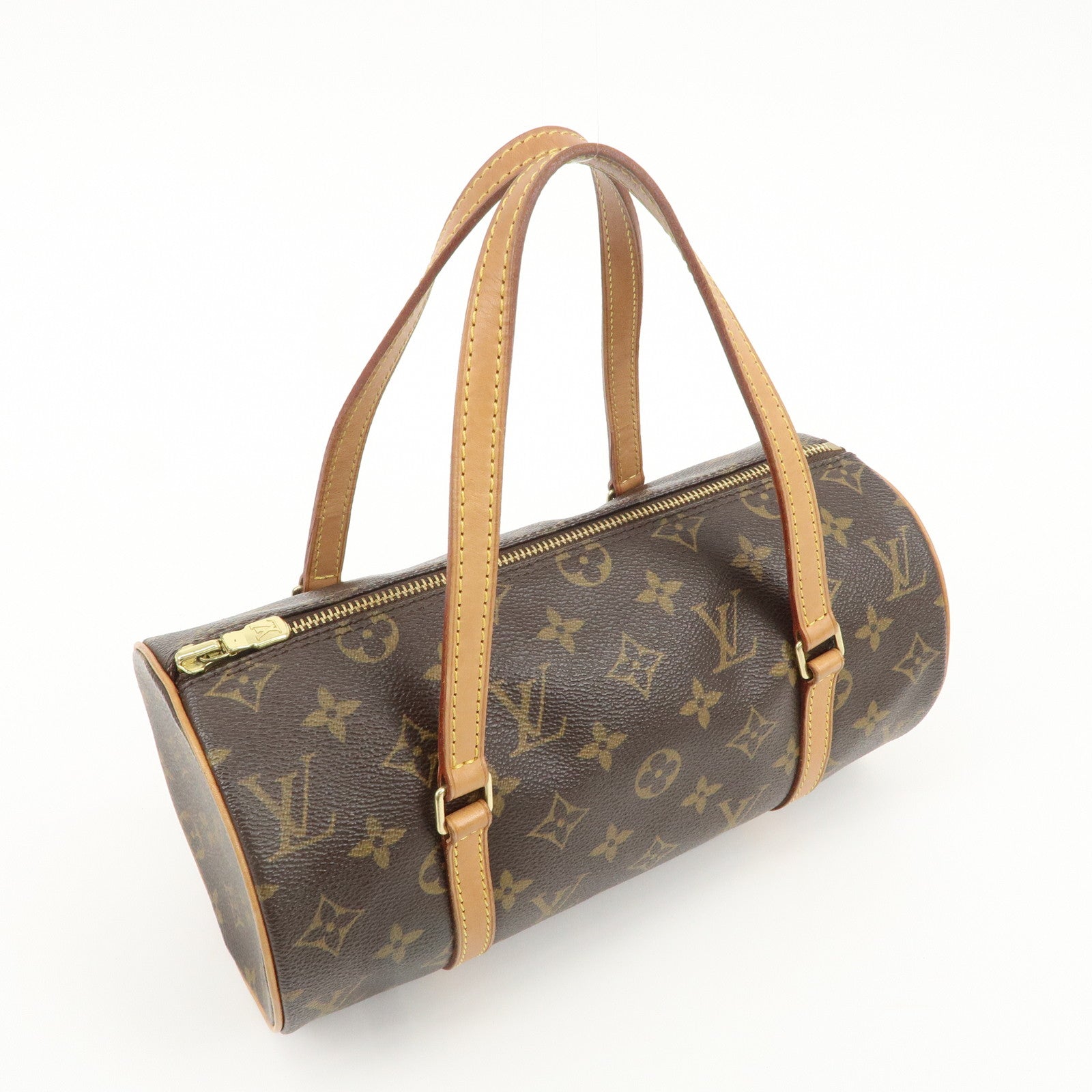 Louis Vuitton Monogram Papillon 26 Hand Bag New Style M51386 Used