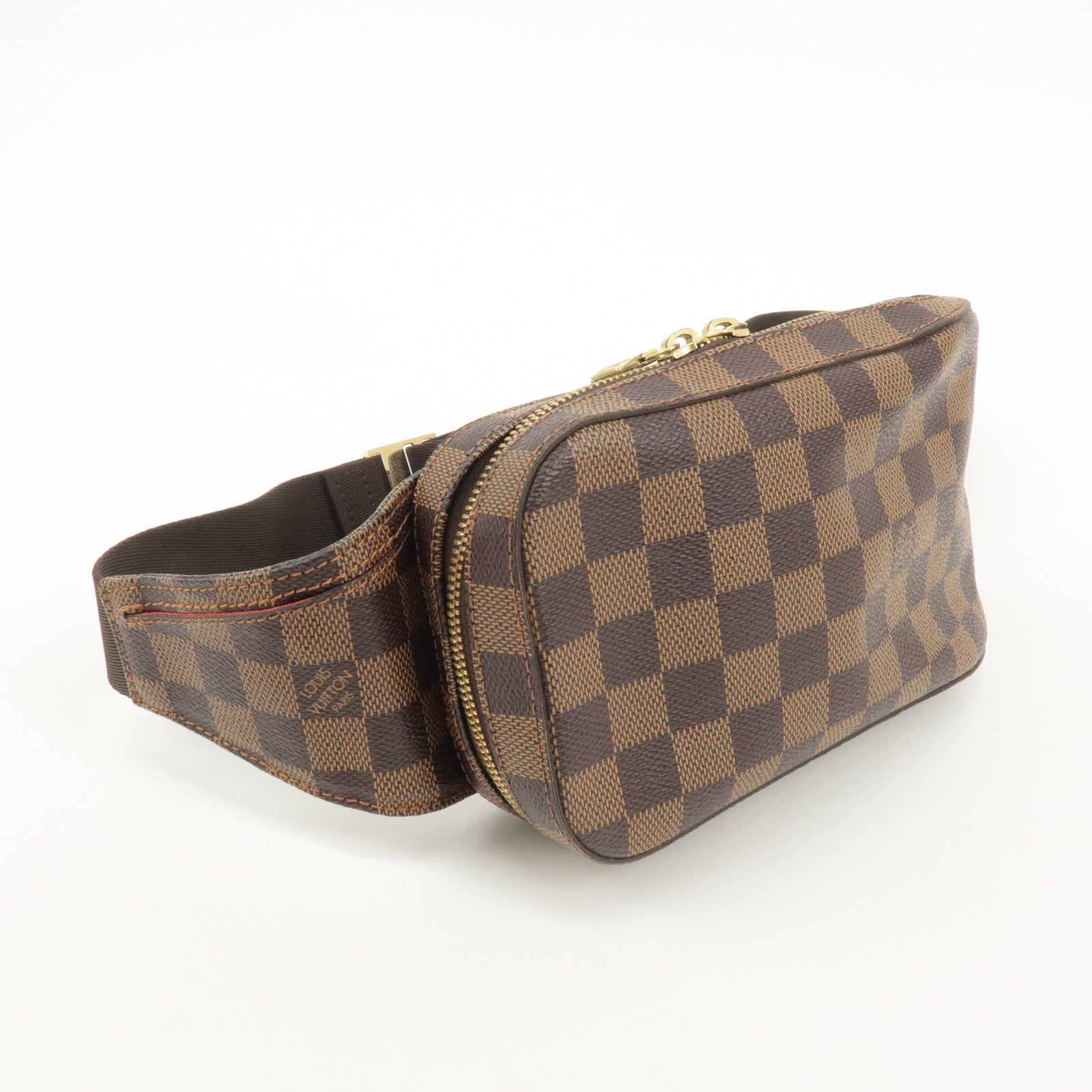 Louis Vuitton Damier Ebene Geronimos Body Bag Waist Bag N51994 Used
