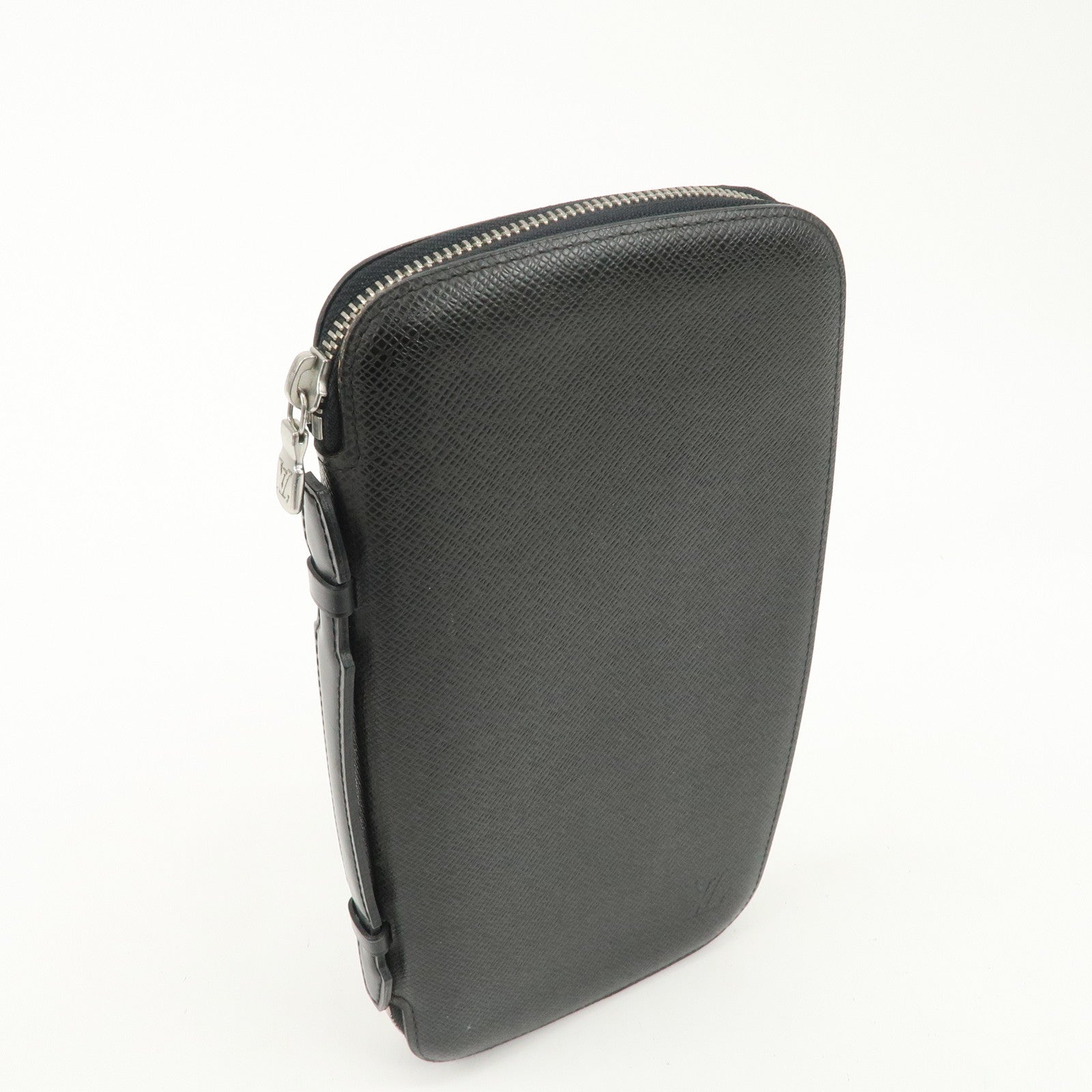 Louis Vuitton Taiga Organizer Atoll Long Wallet Ardoise M30652 Used