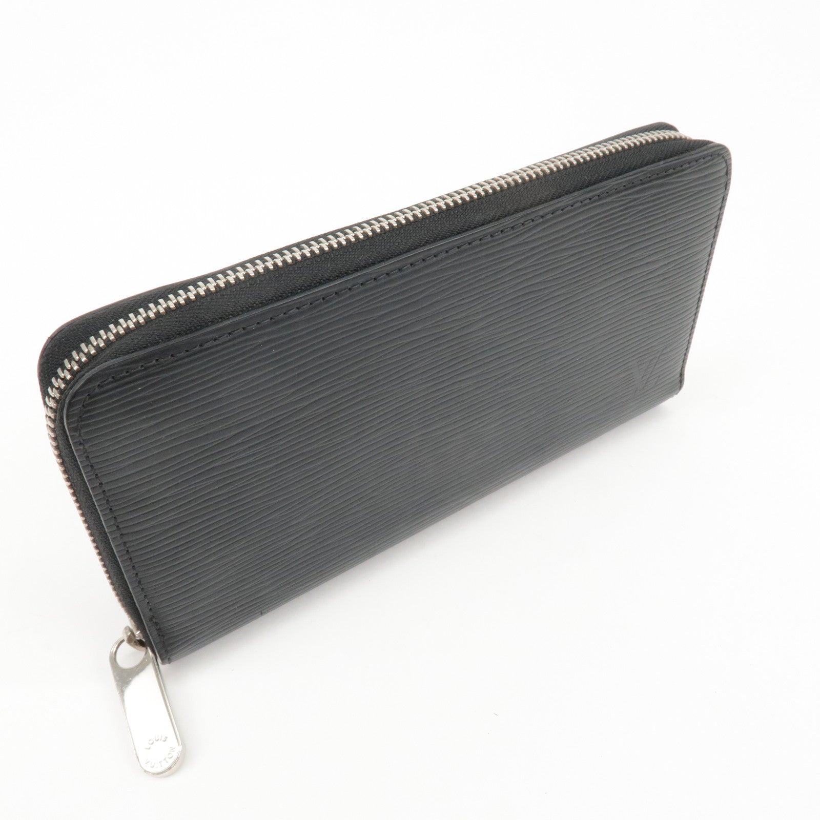Louis Vuitton Epi Zippy Wallet Zip Around Wallet Noir M61857 Used