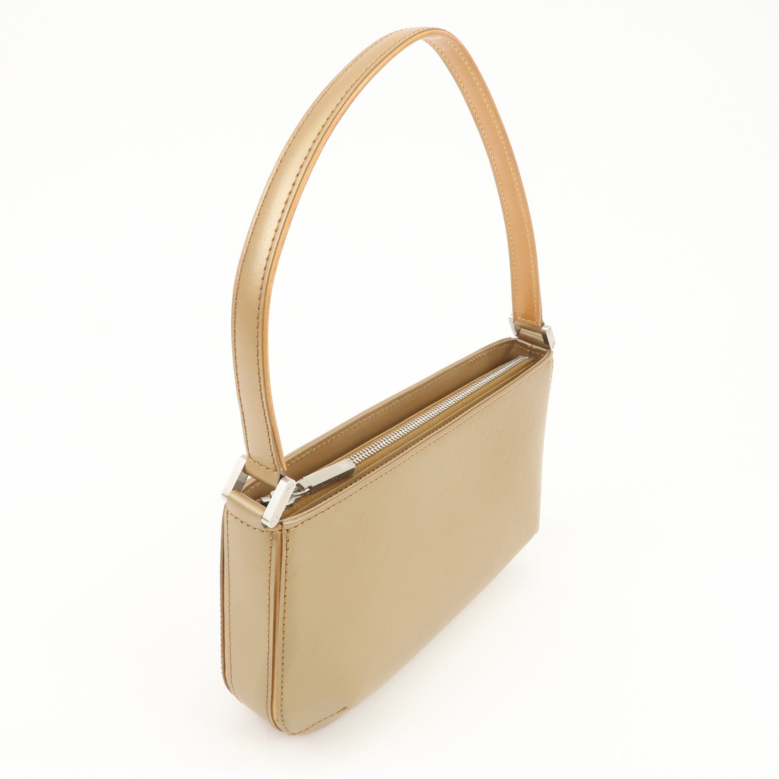 Louis Vuitton Monogram Matte Fowler Shoulder Bag Ambre M55147 Used