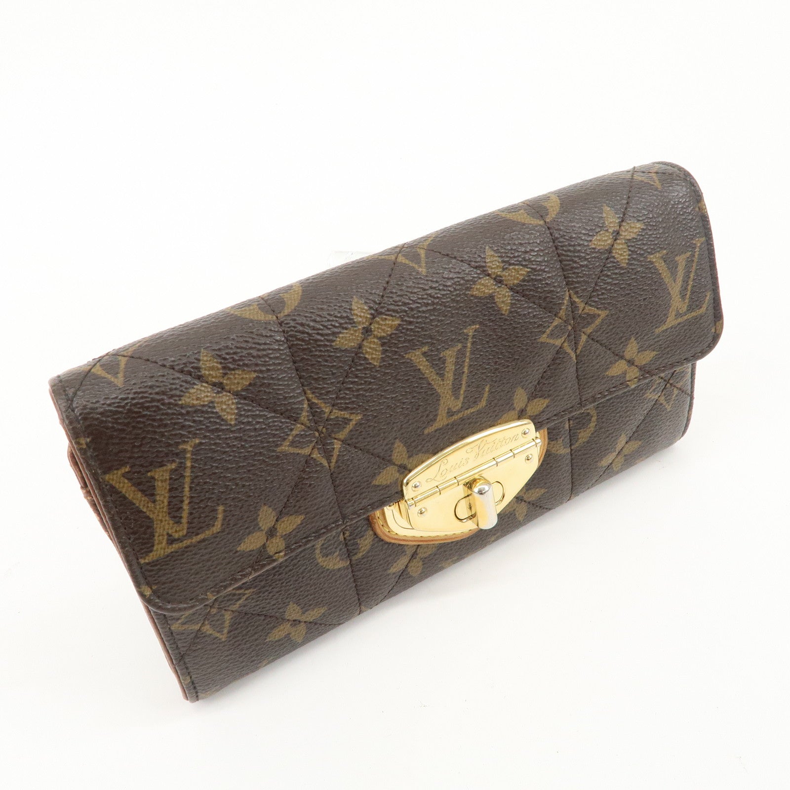 Louis Vuitton Monogram Etoile Portefeuille Sarah Wallet M66556 Used